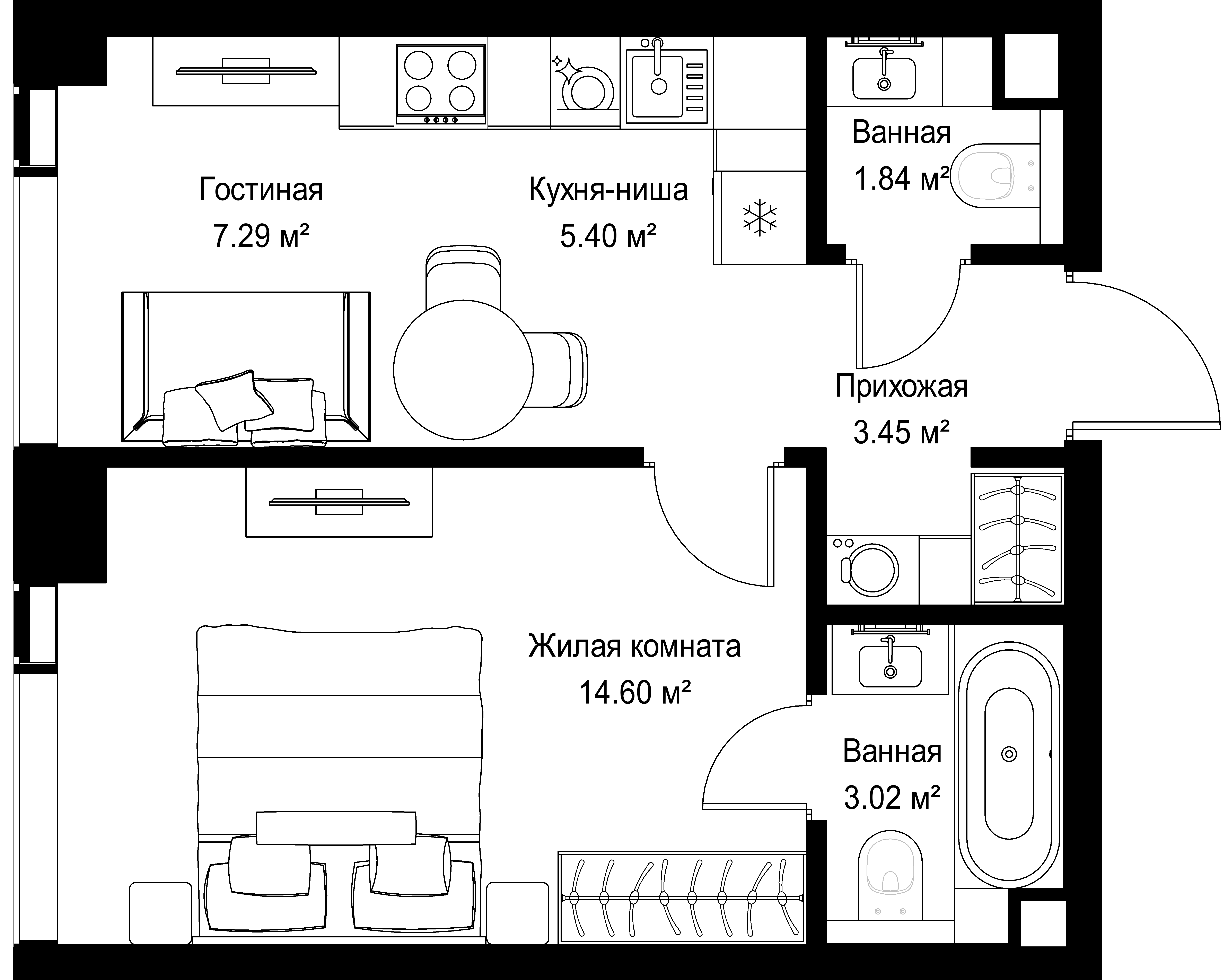 План этажа