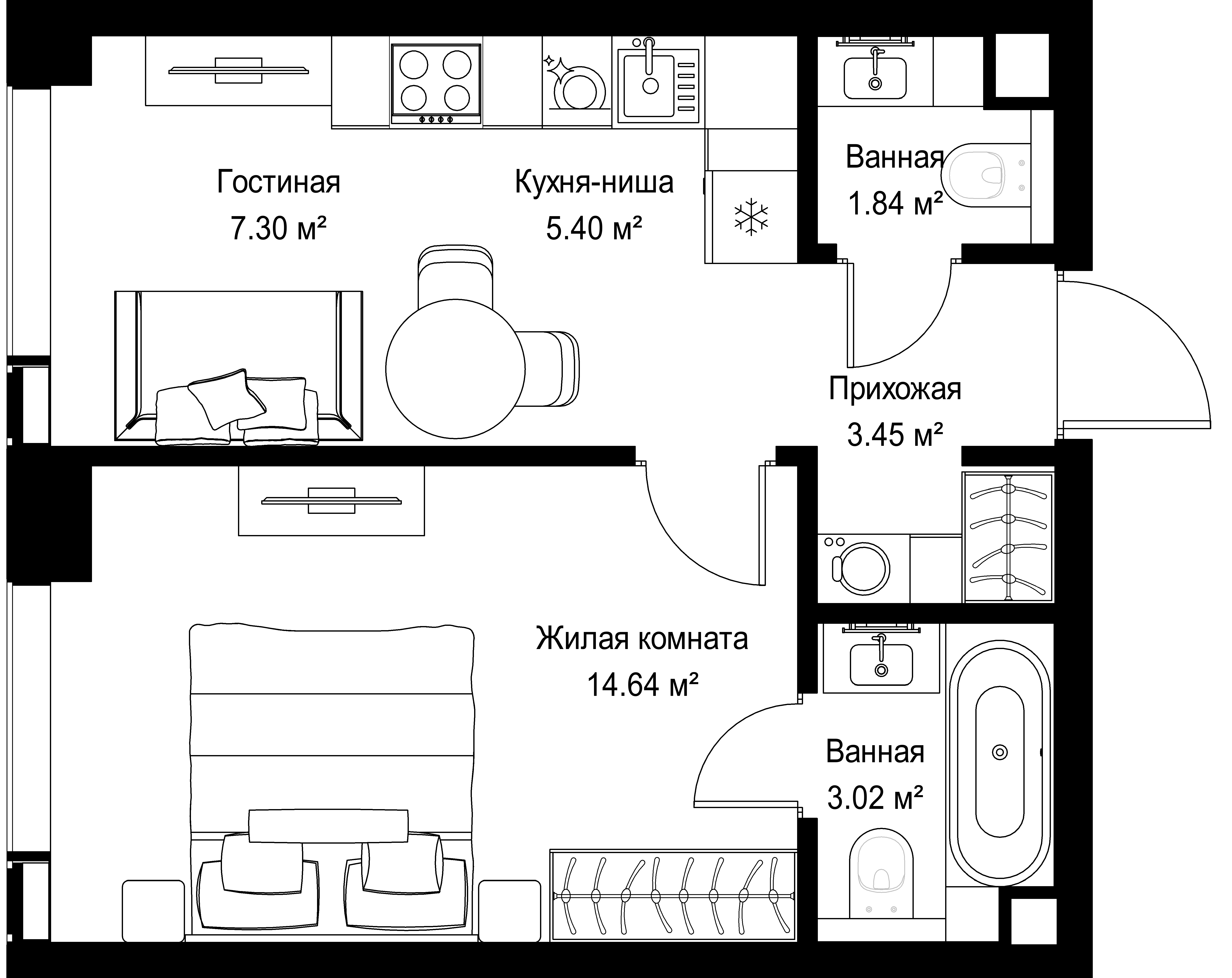План этажа