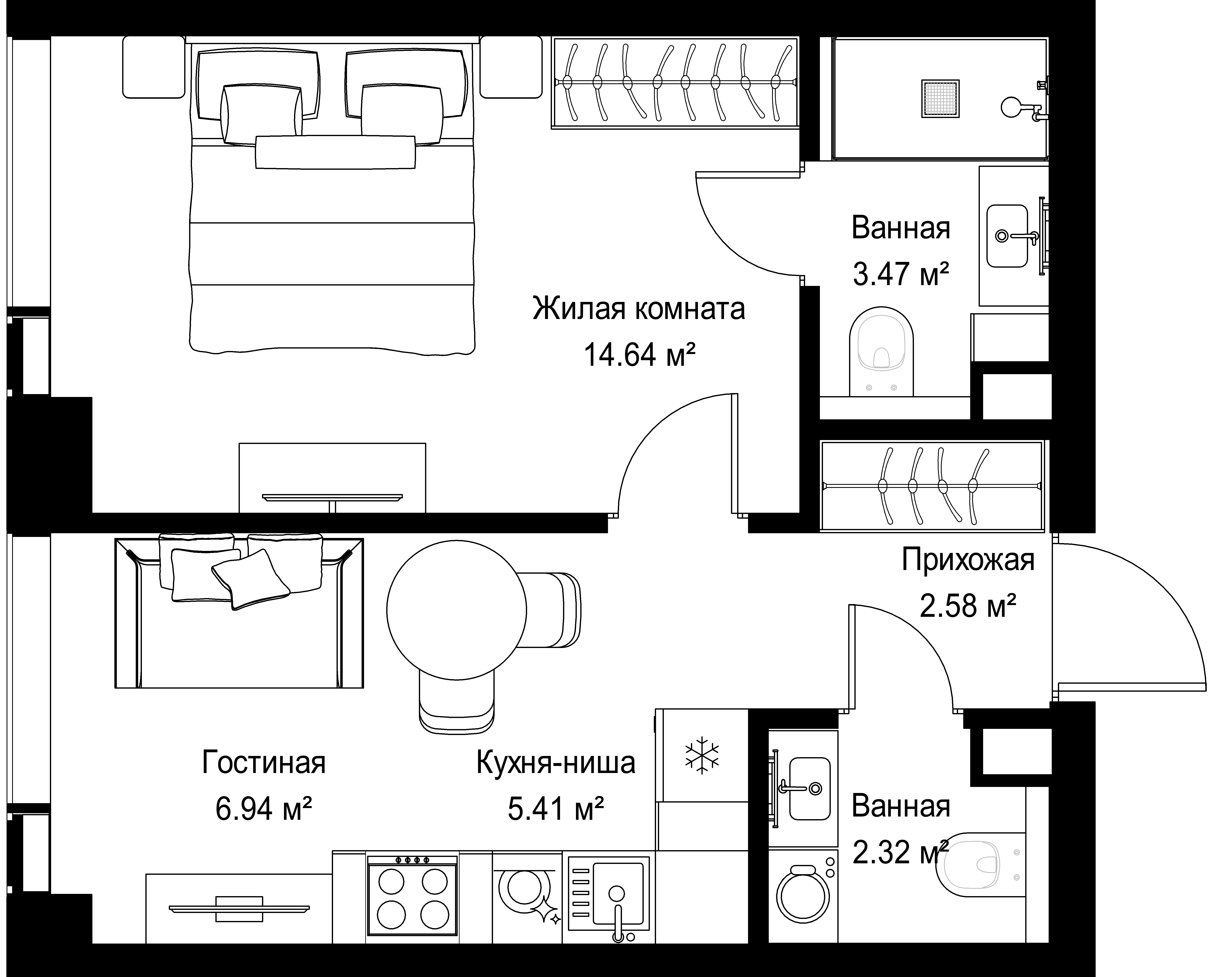 План этажа