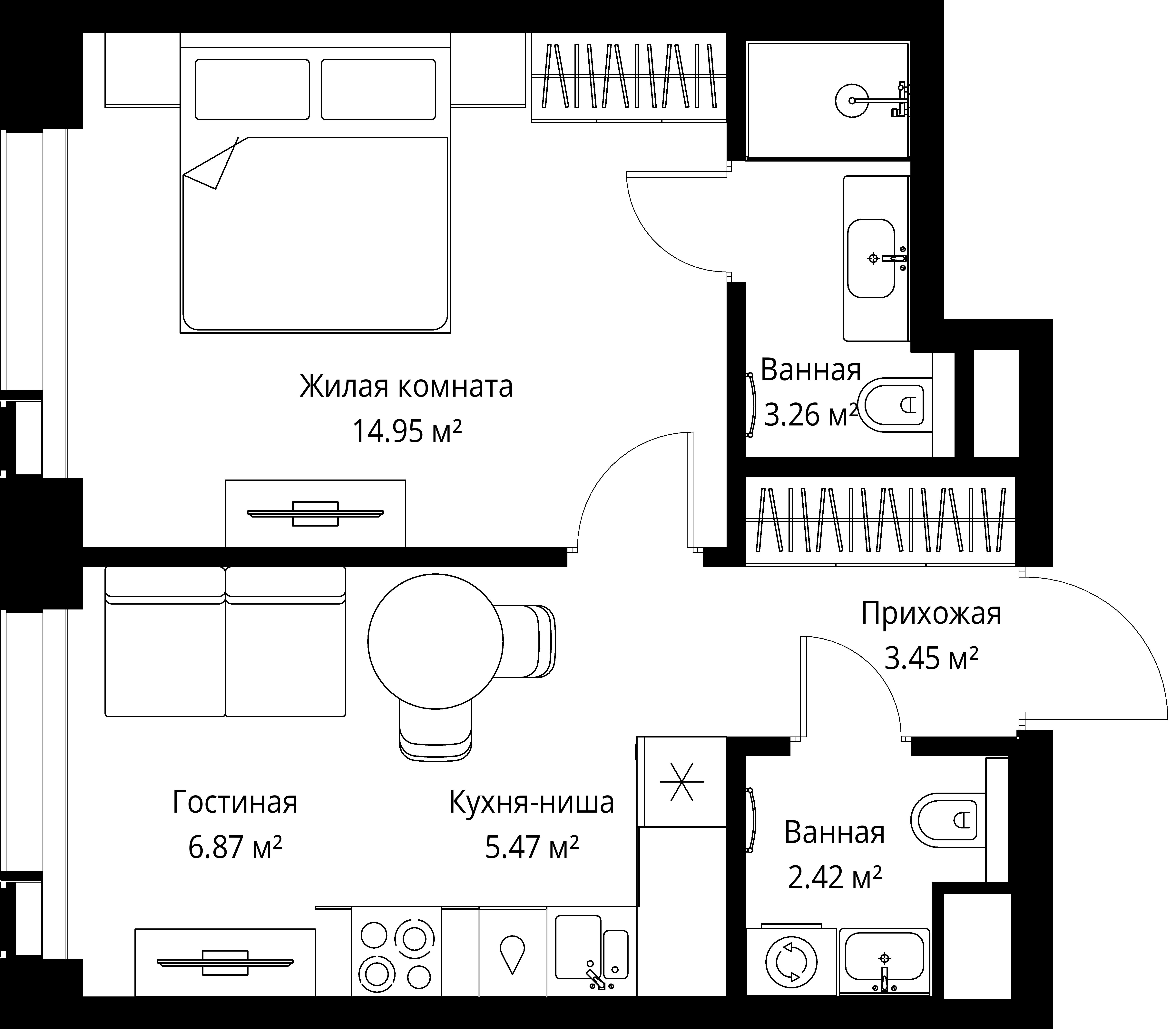 Квартира №22307