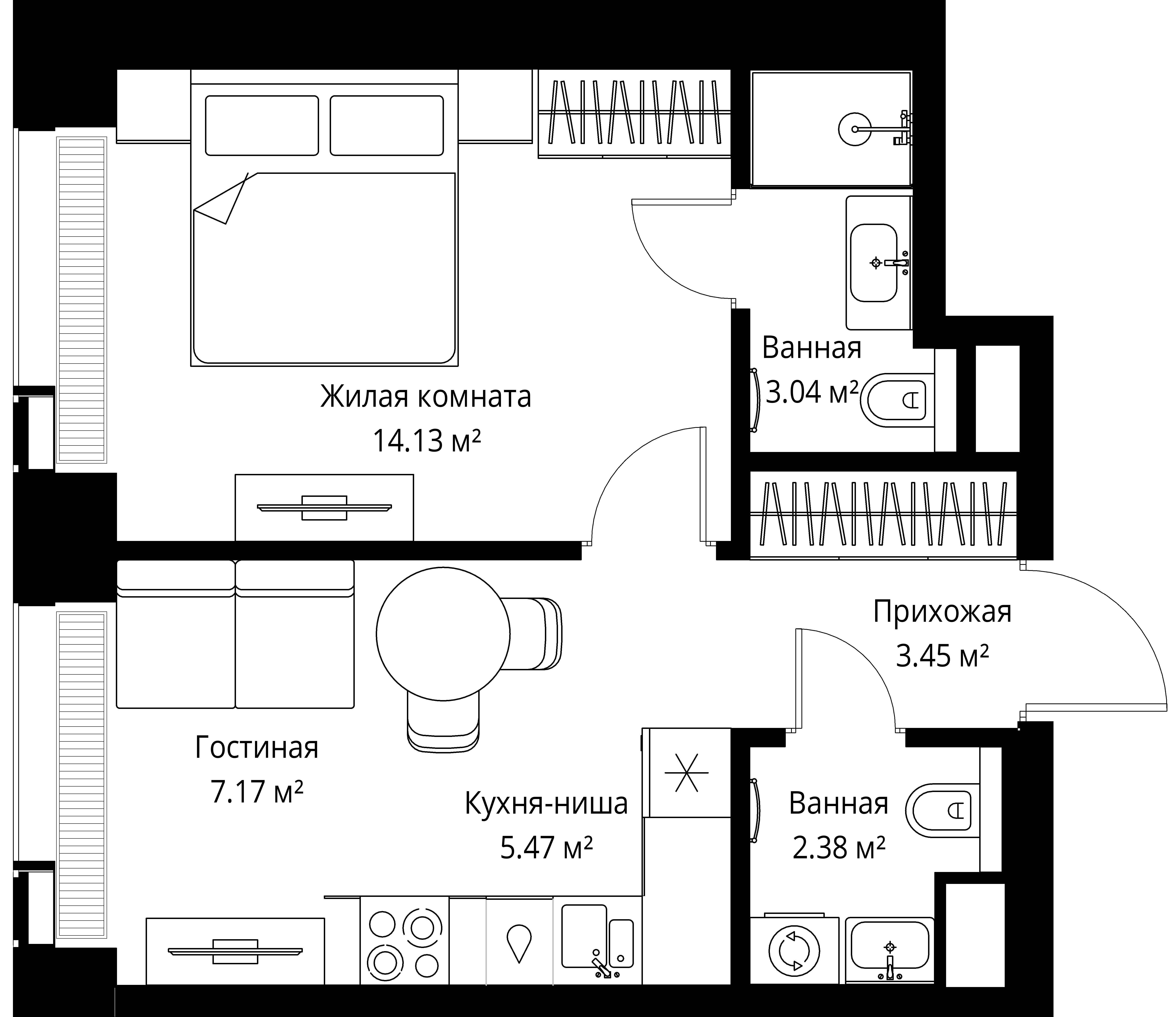 Квартира №20308