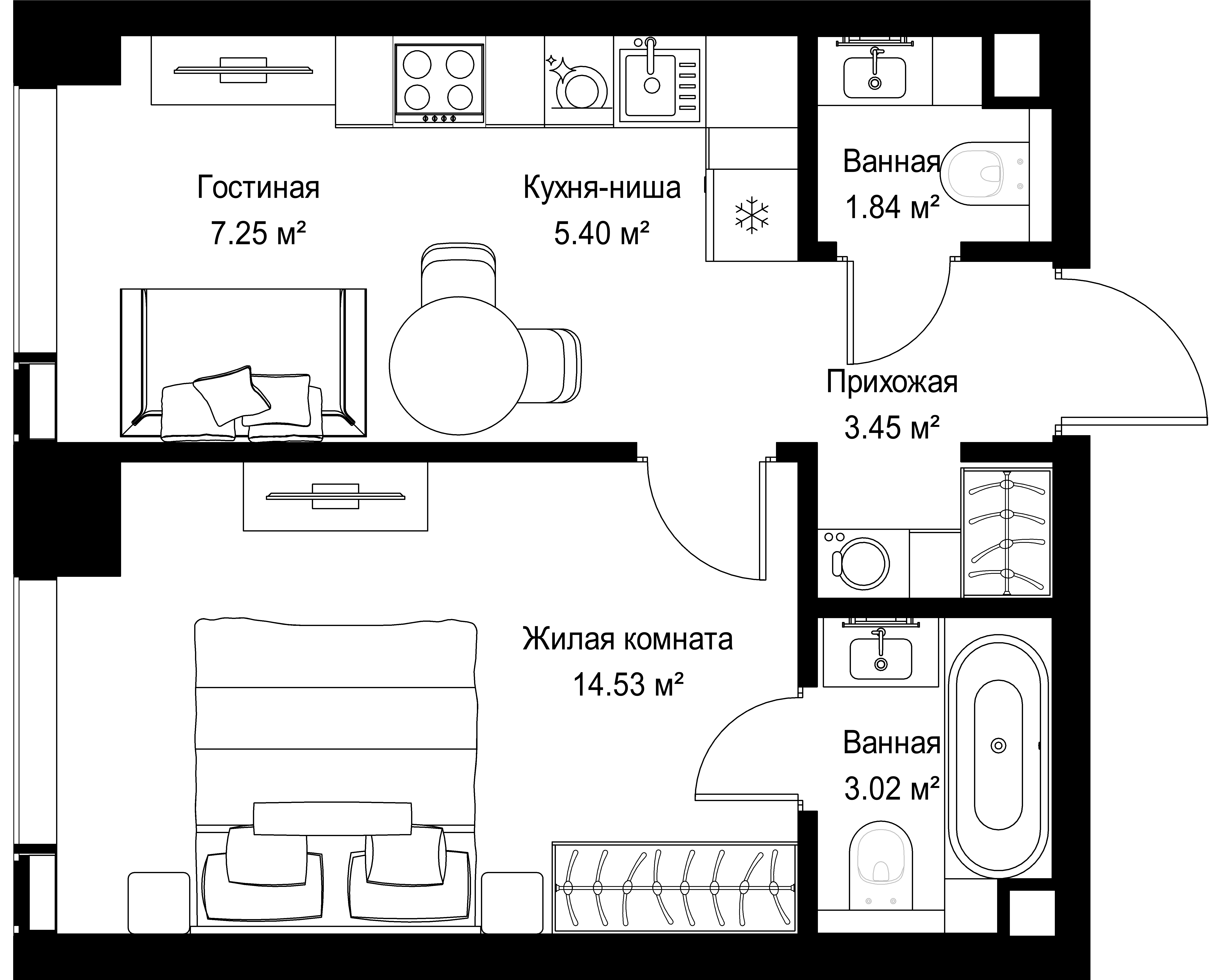 План этажа