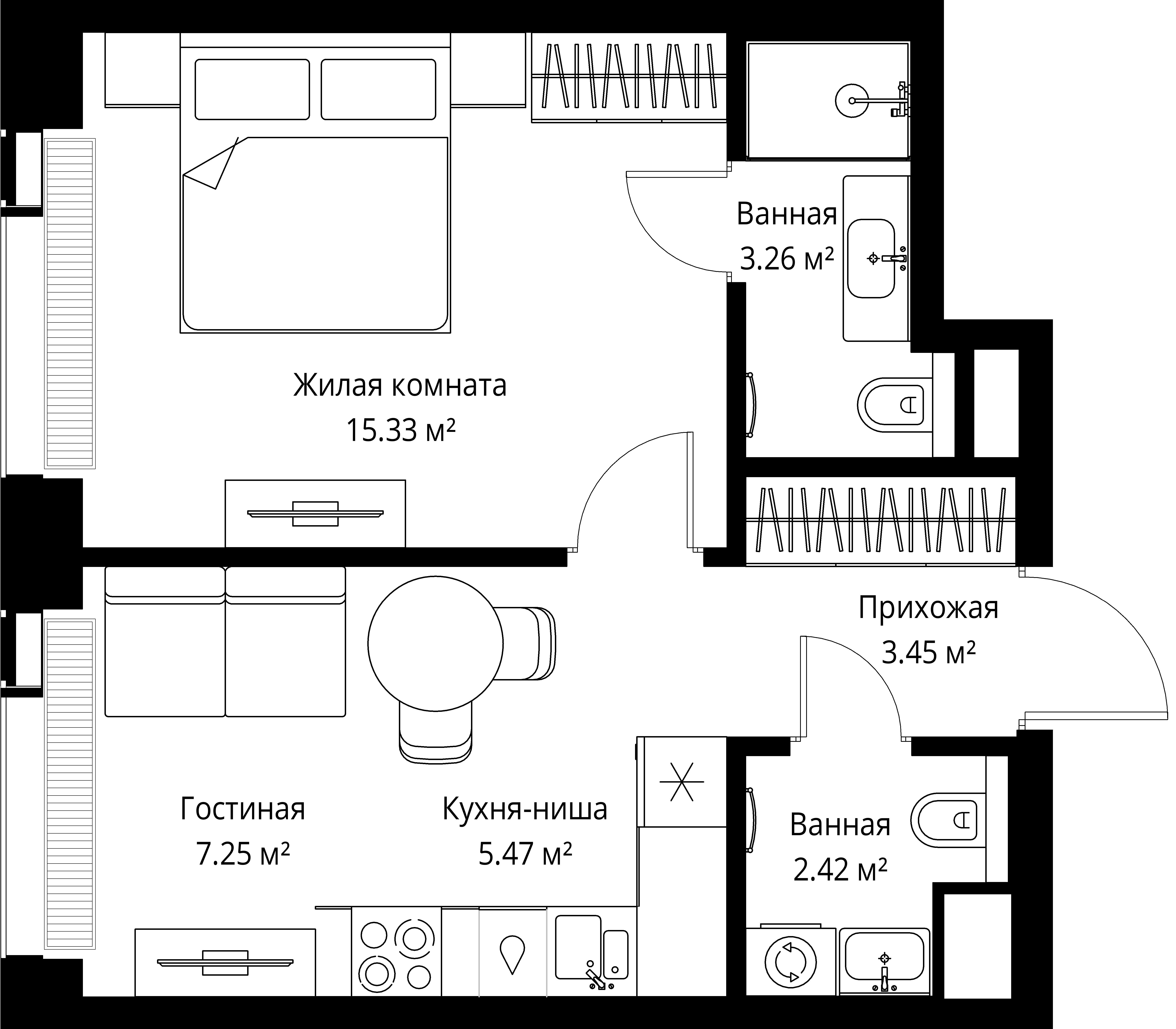 Квартира №23007