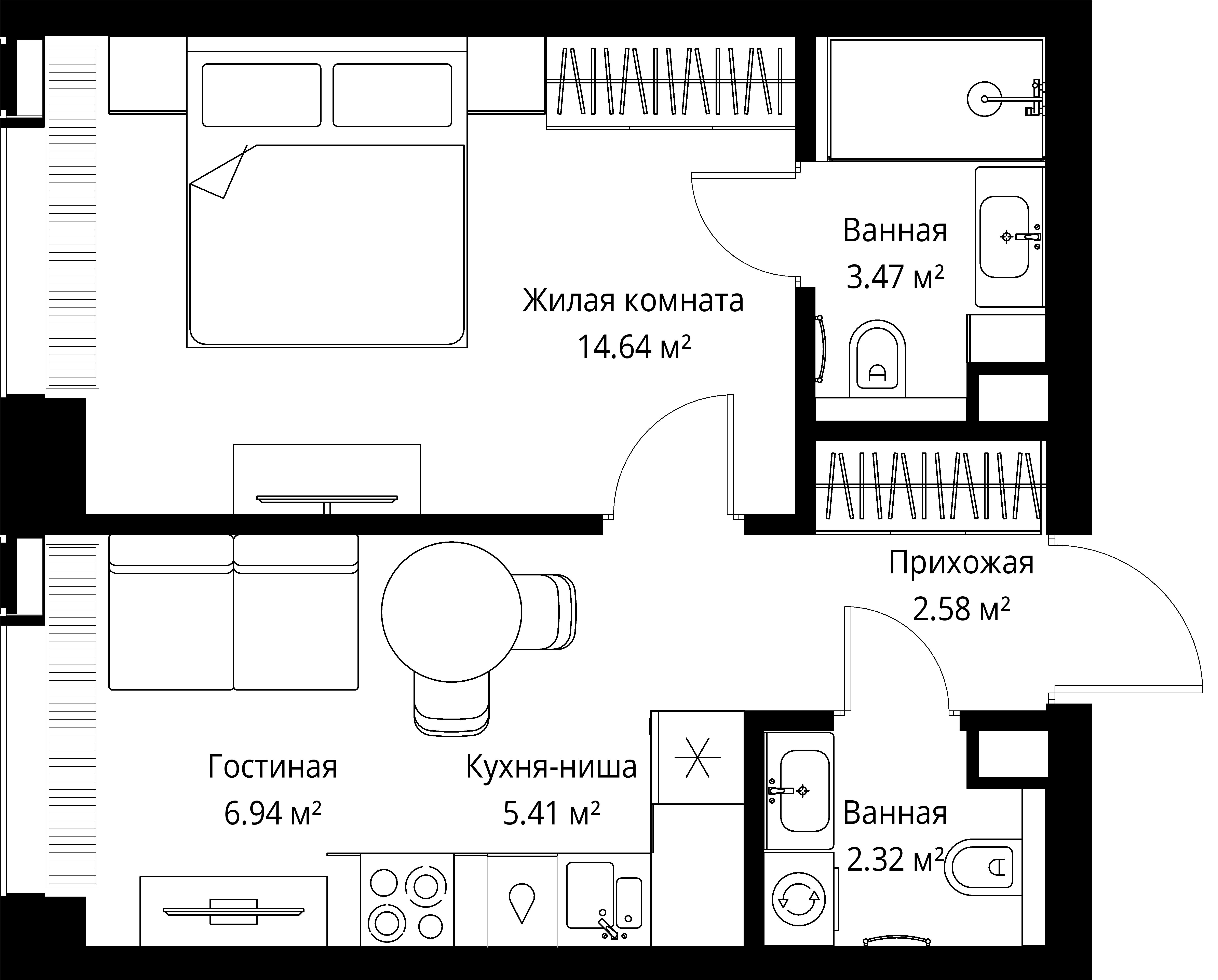 Квартира №23009
