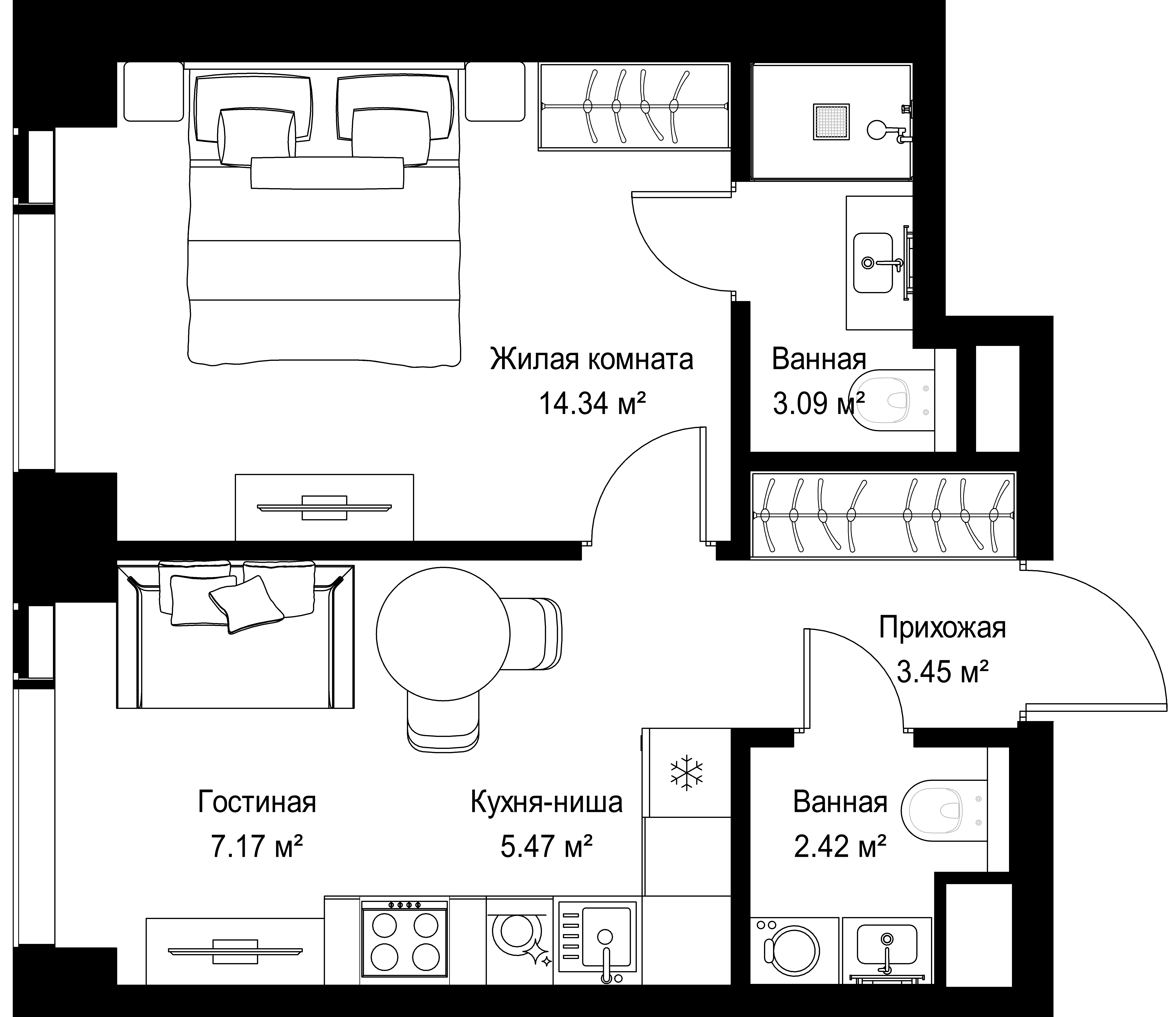 План этажа