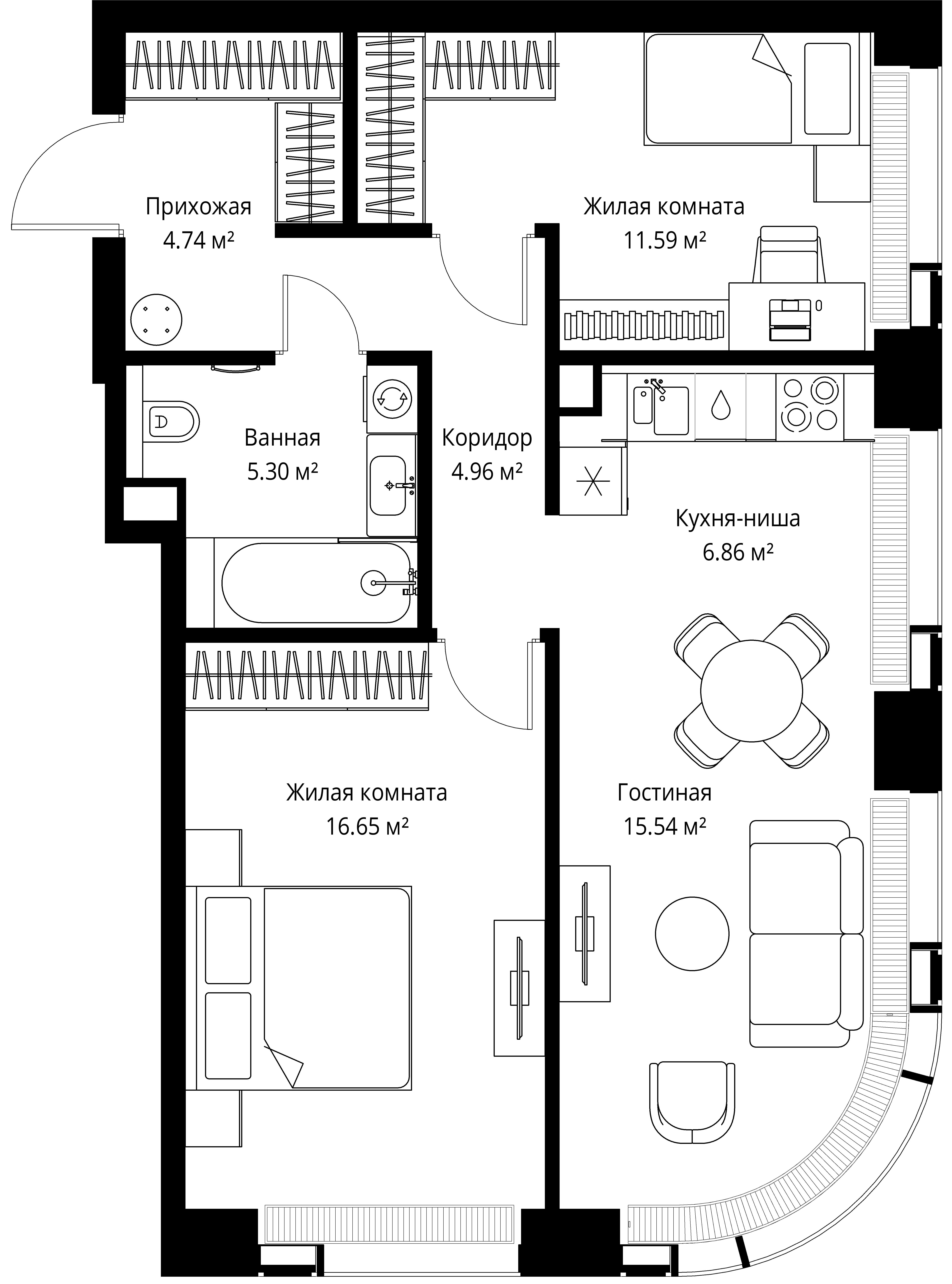 Квартира №20805