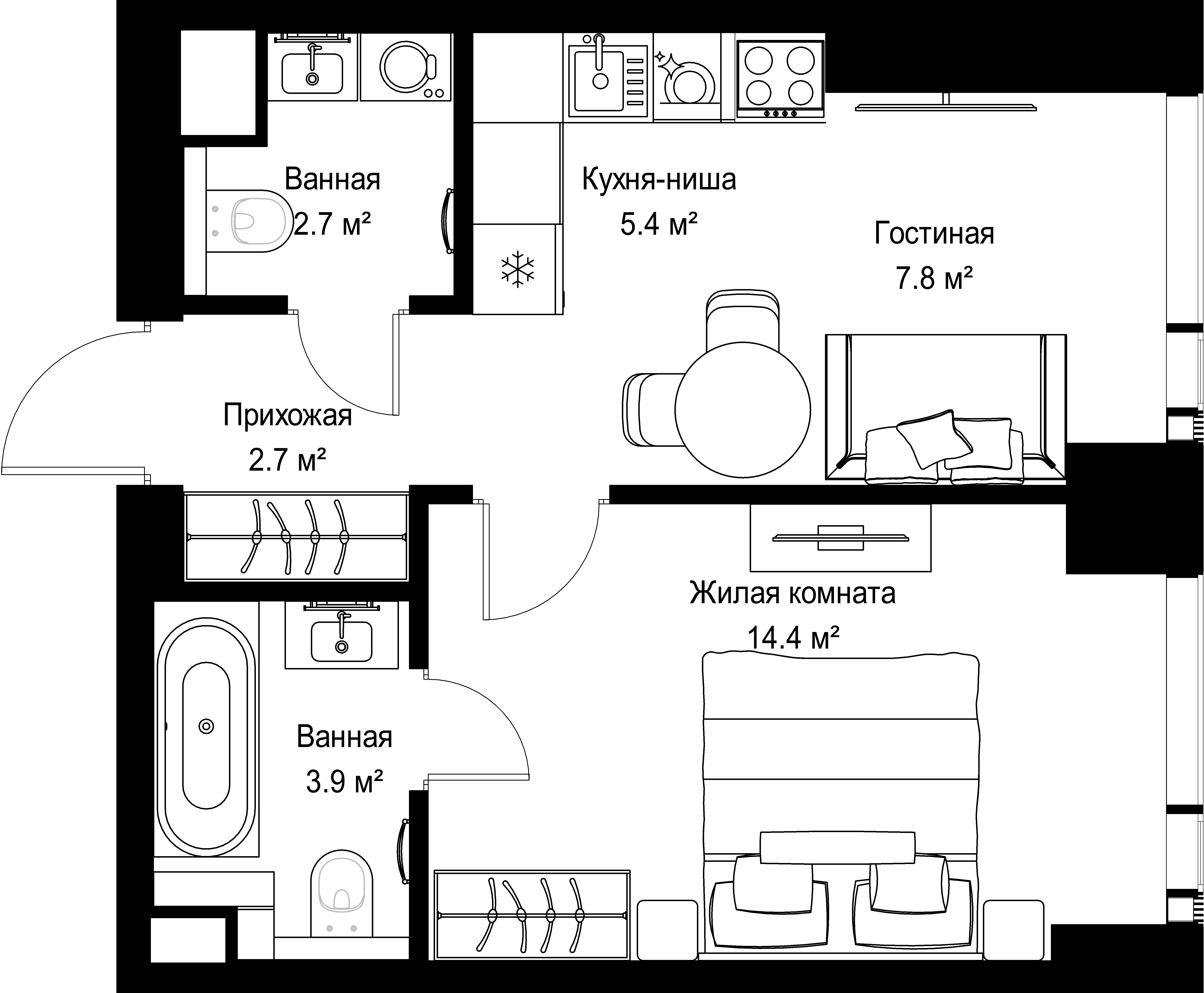 План этажа