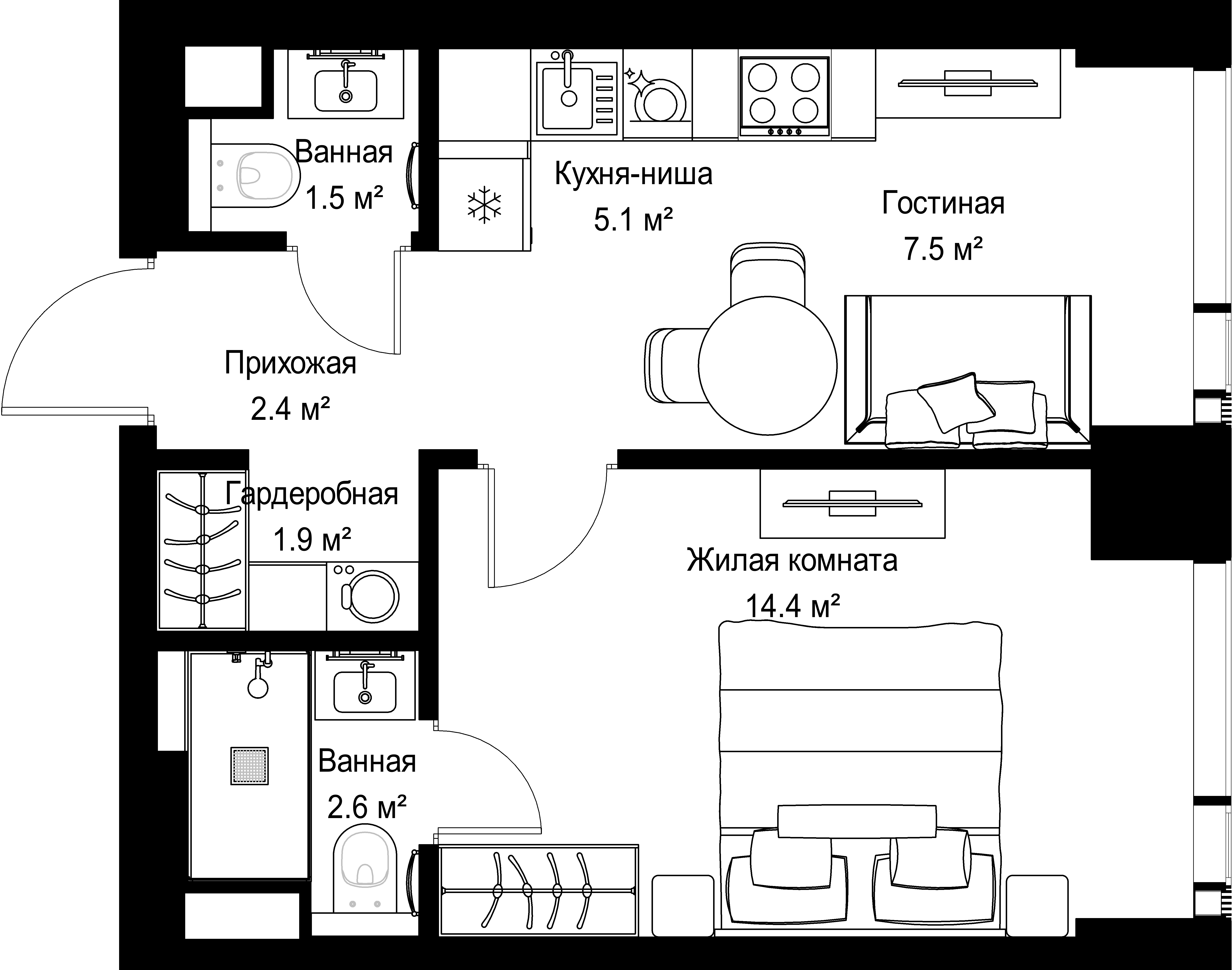 План этажа