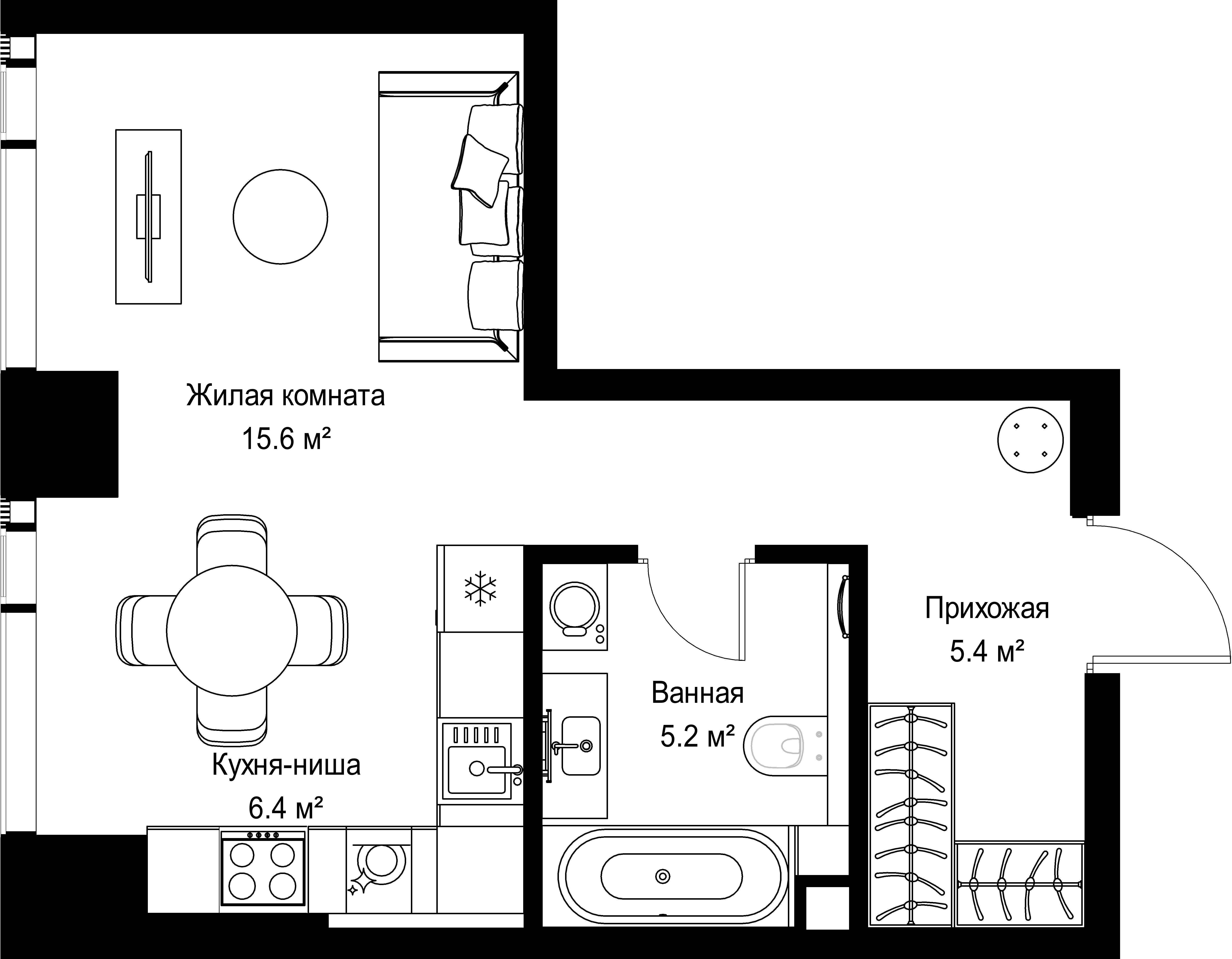 План этажа