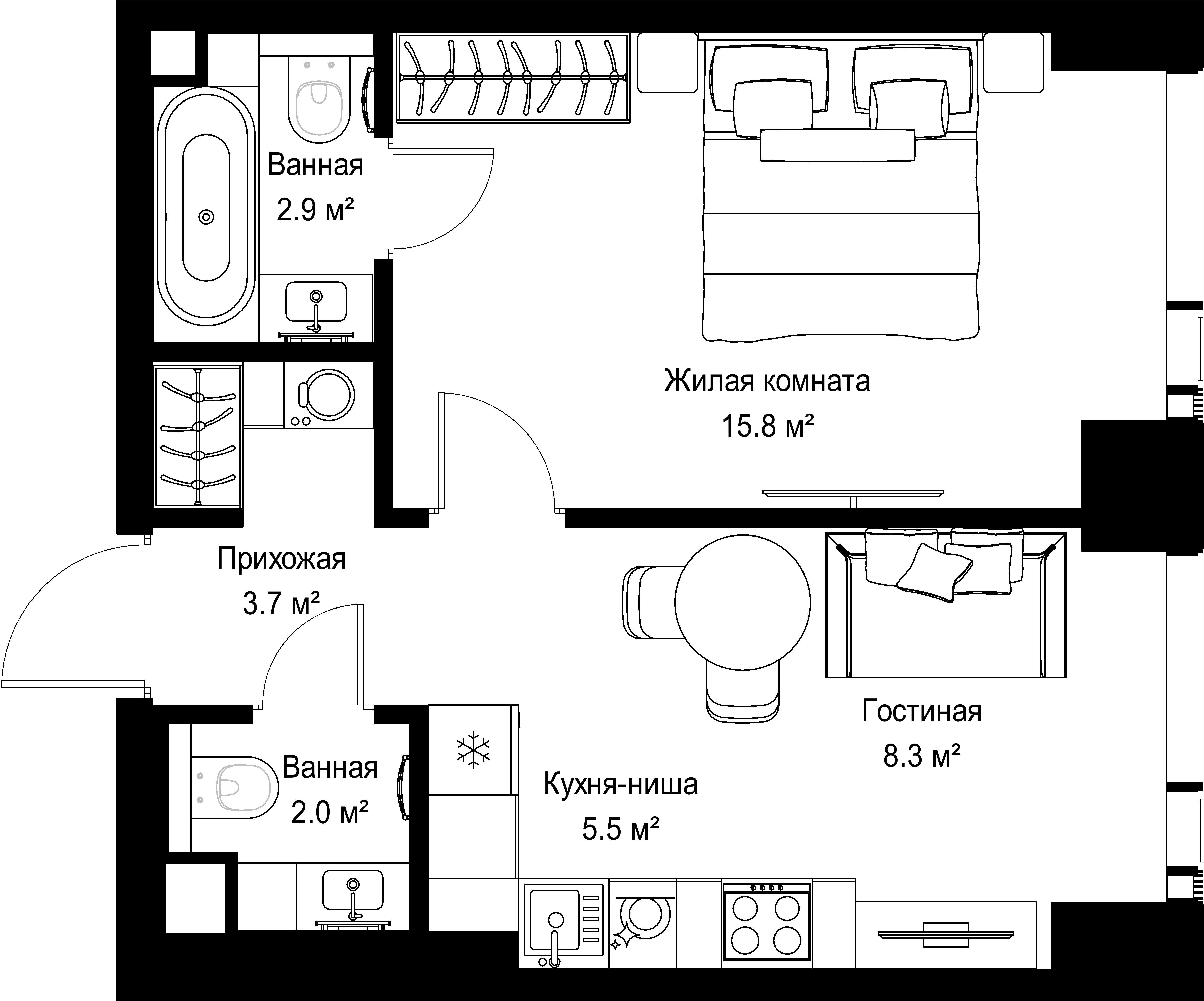 План этажа