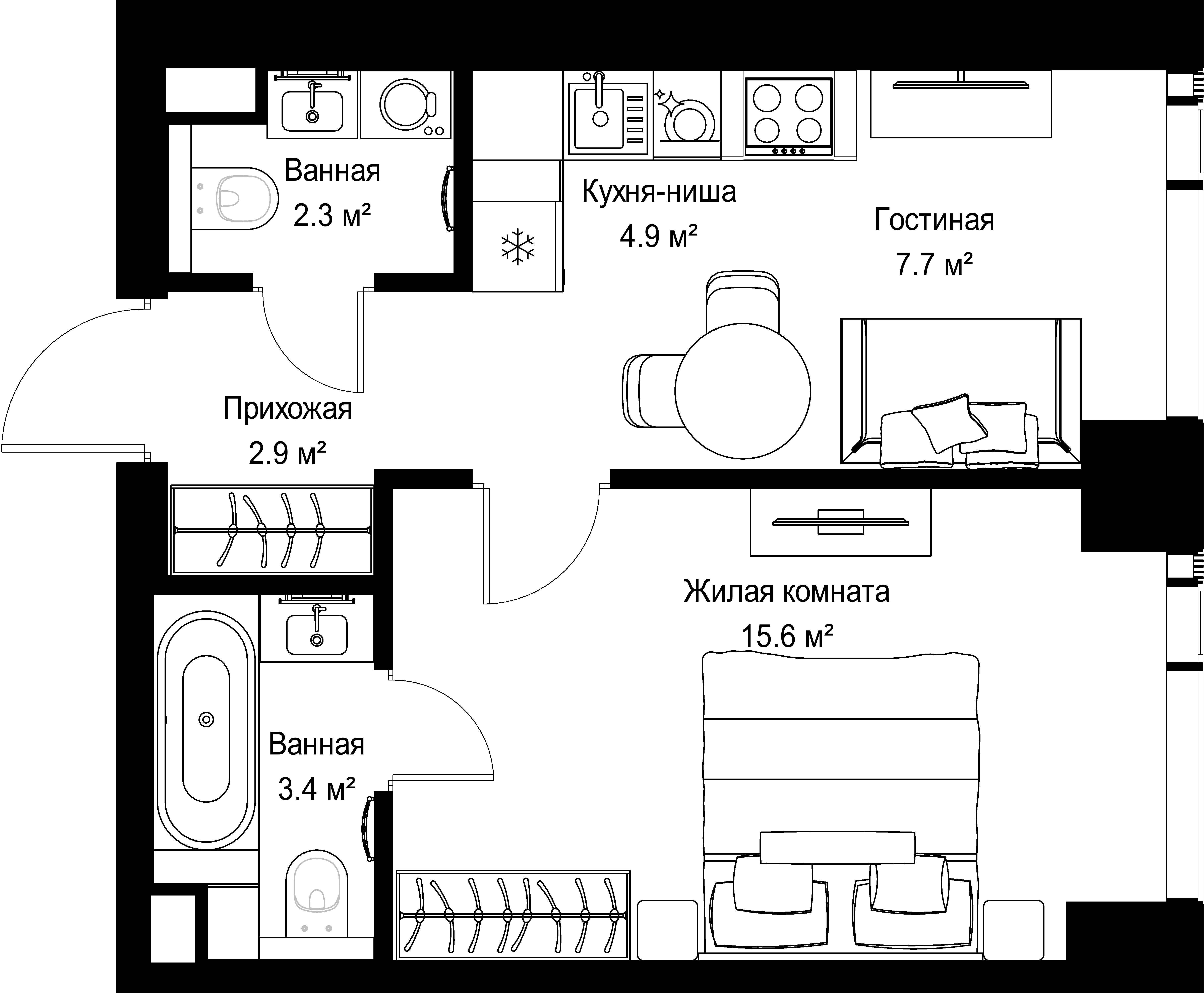 План этажа
