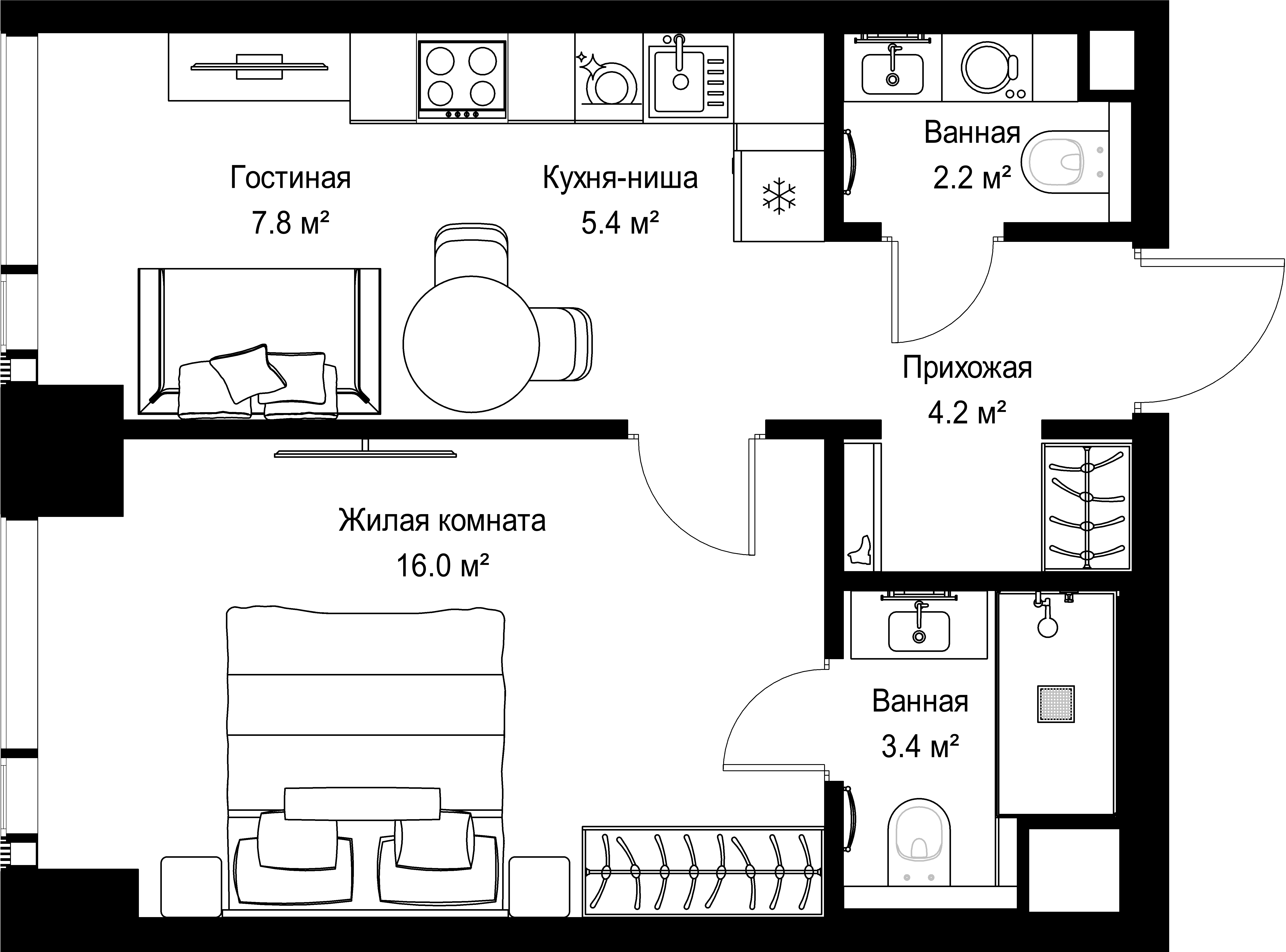 План этажа
