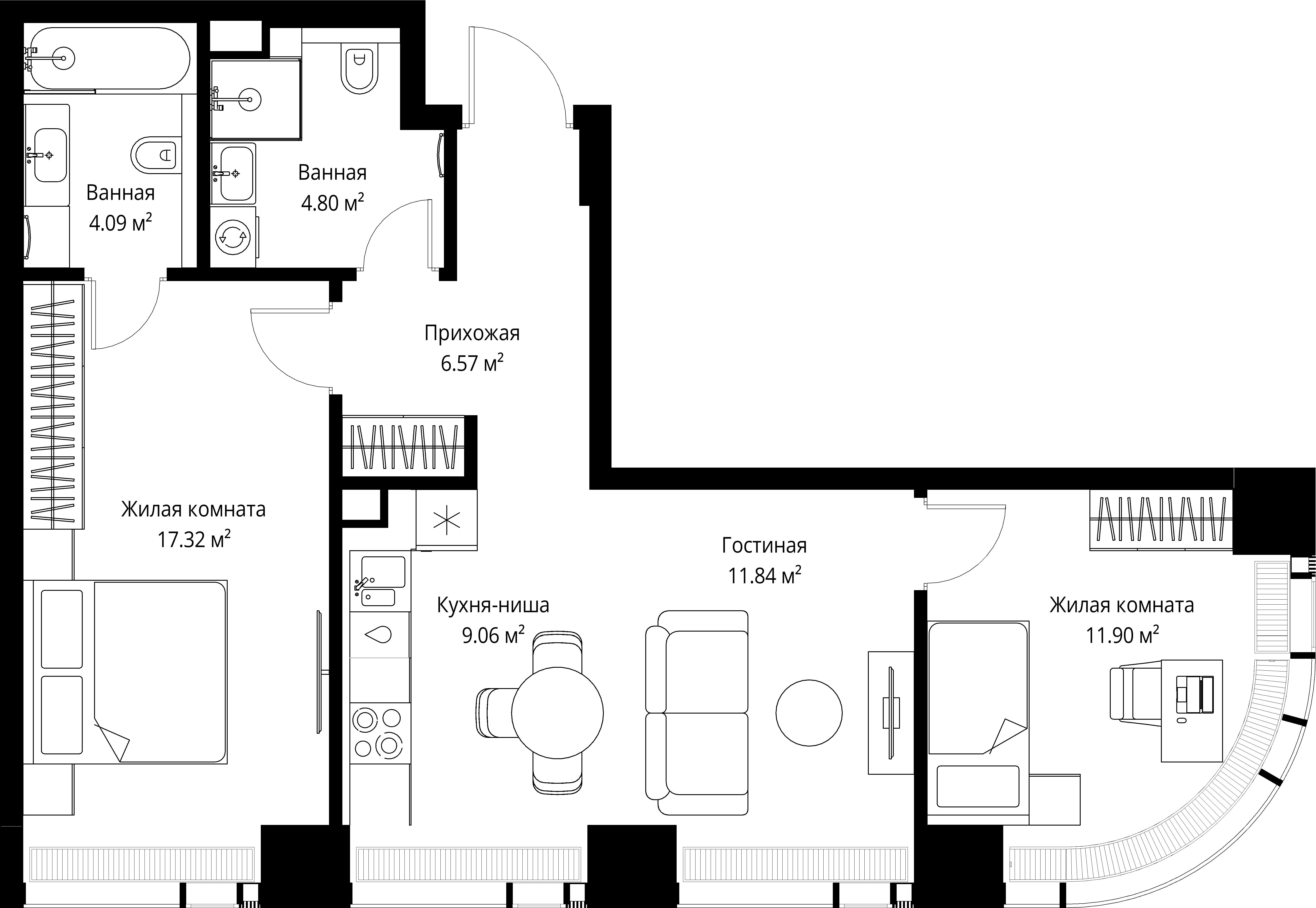 Квартира №32907