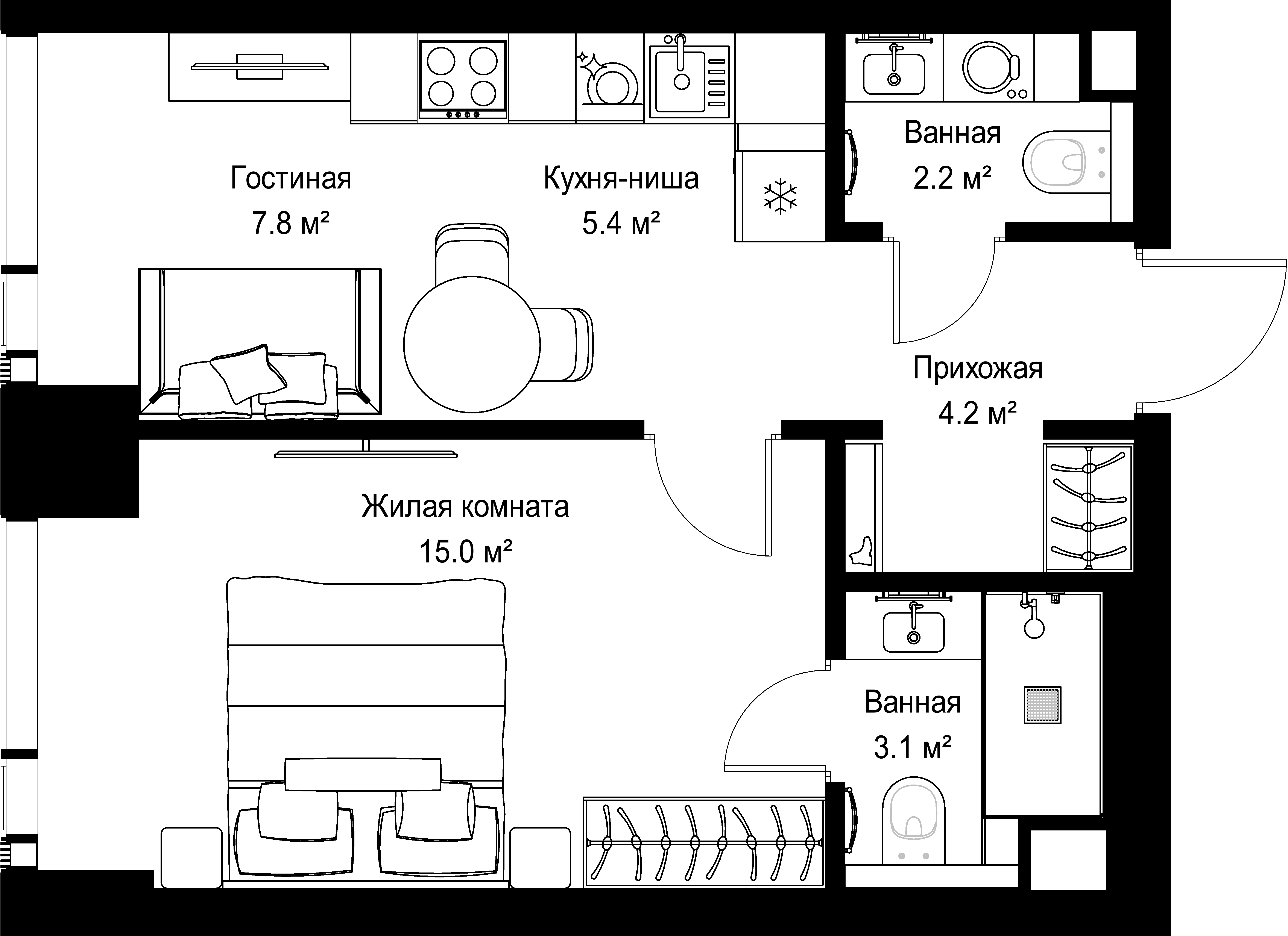 План этажа