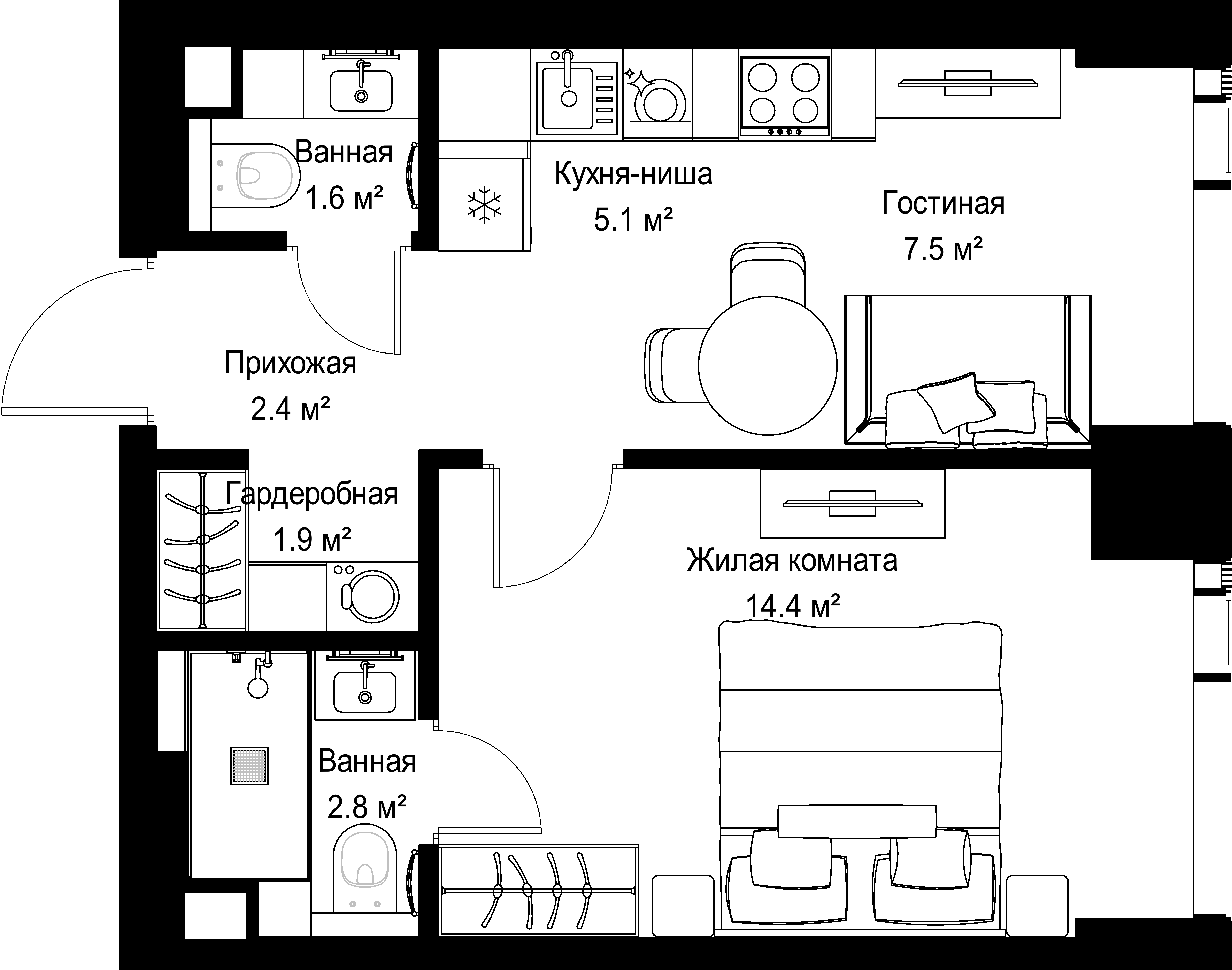 План этажа