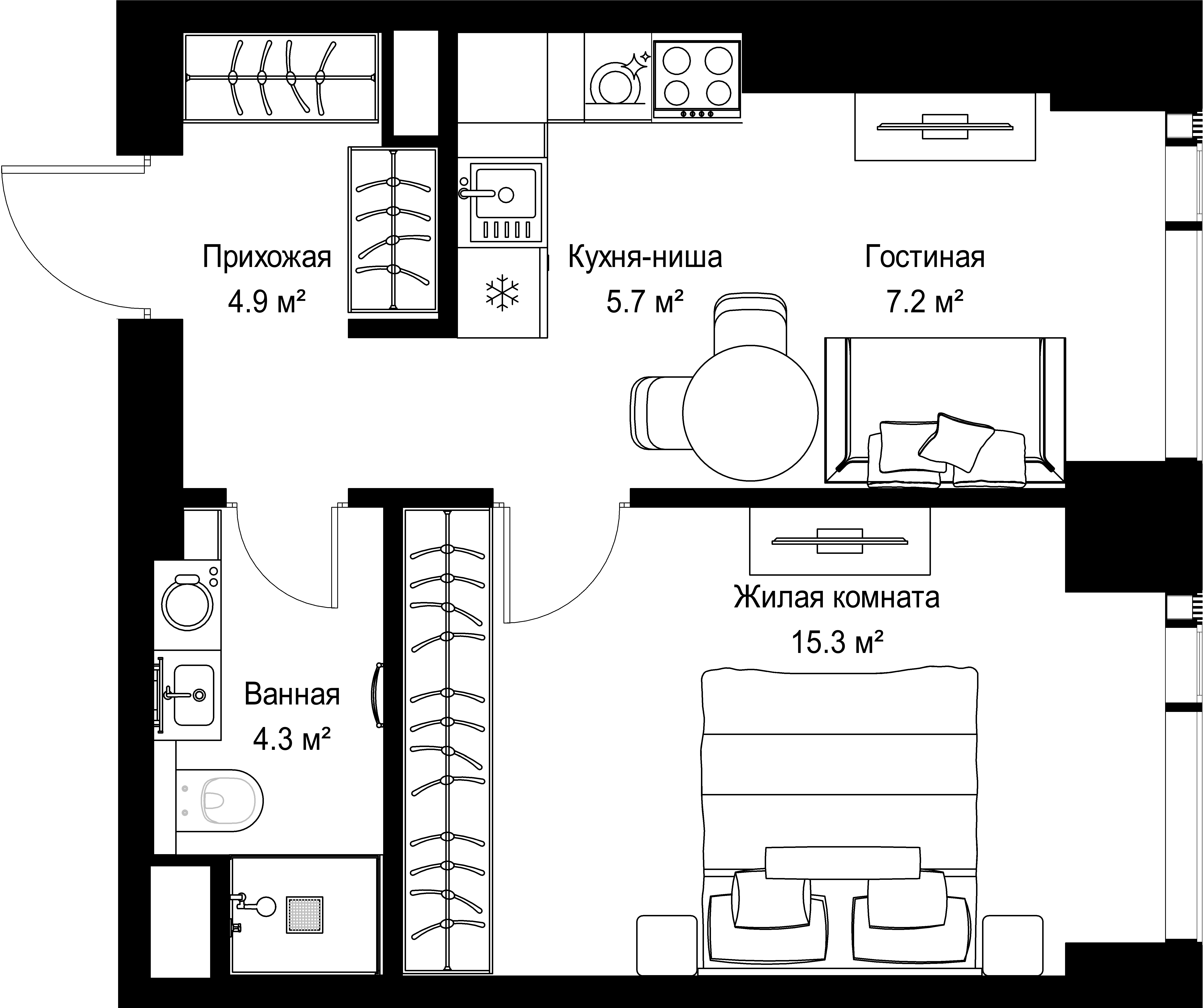 План этажа