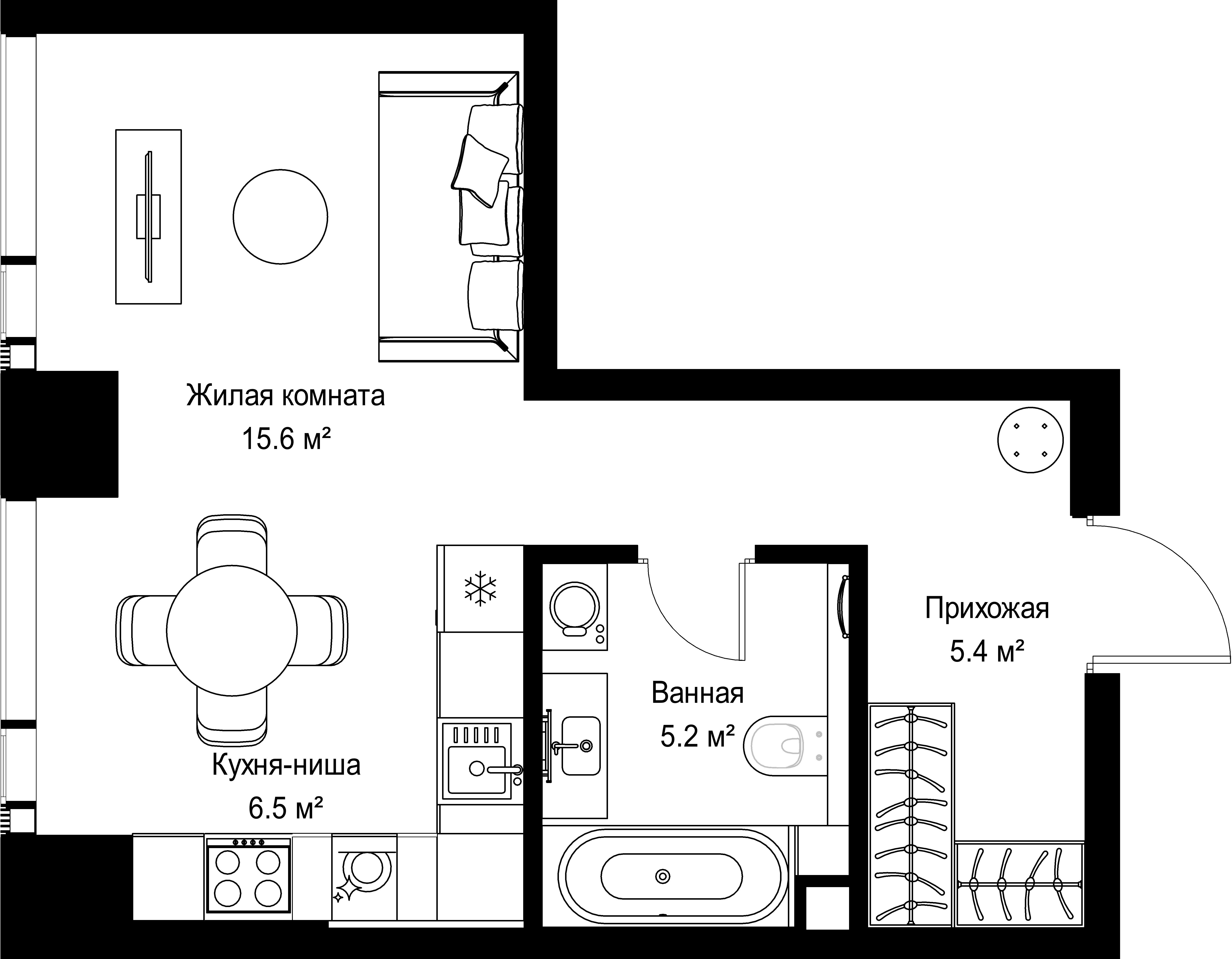 План этажа