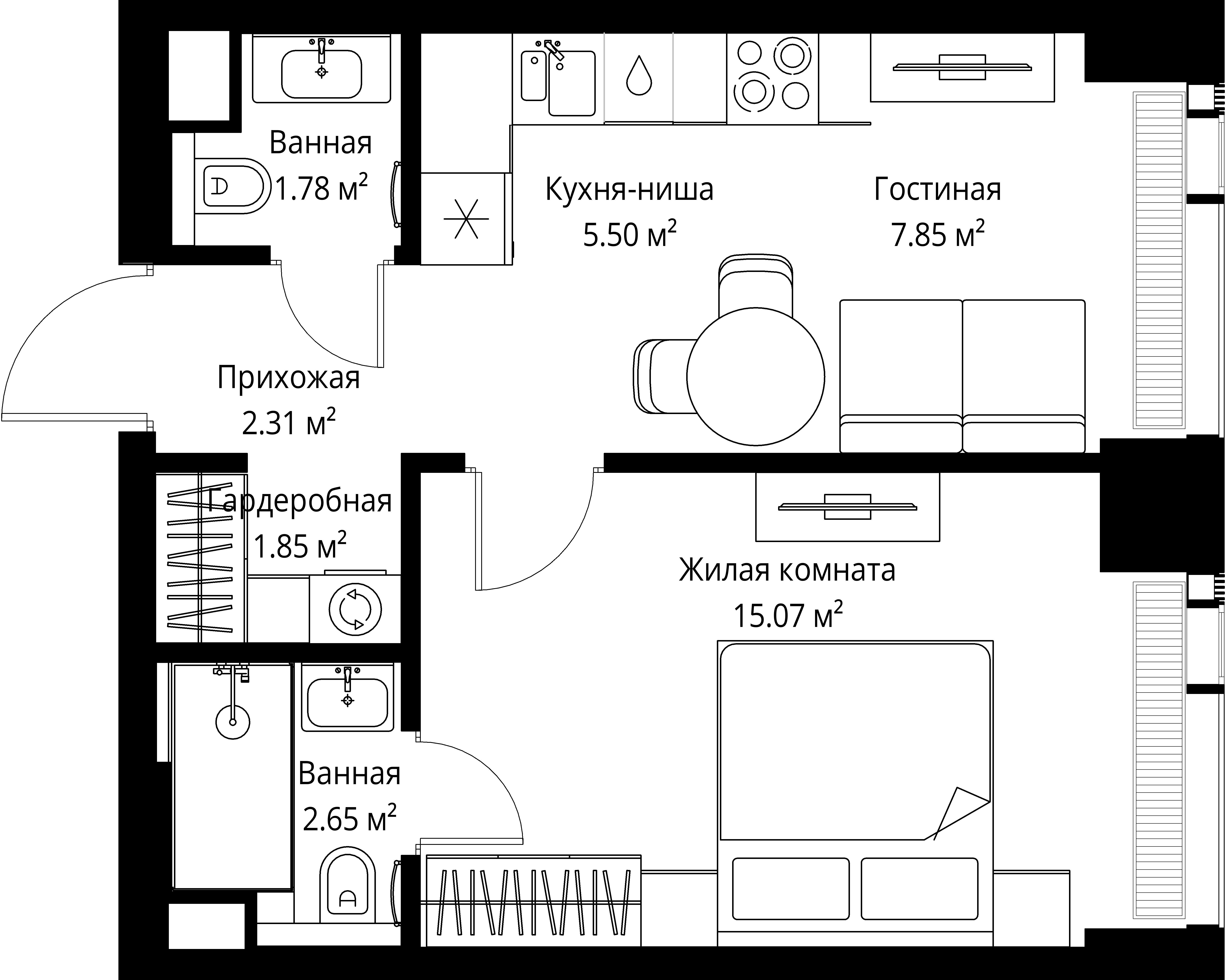 Квартира №33105