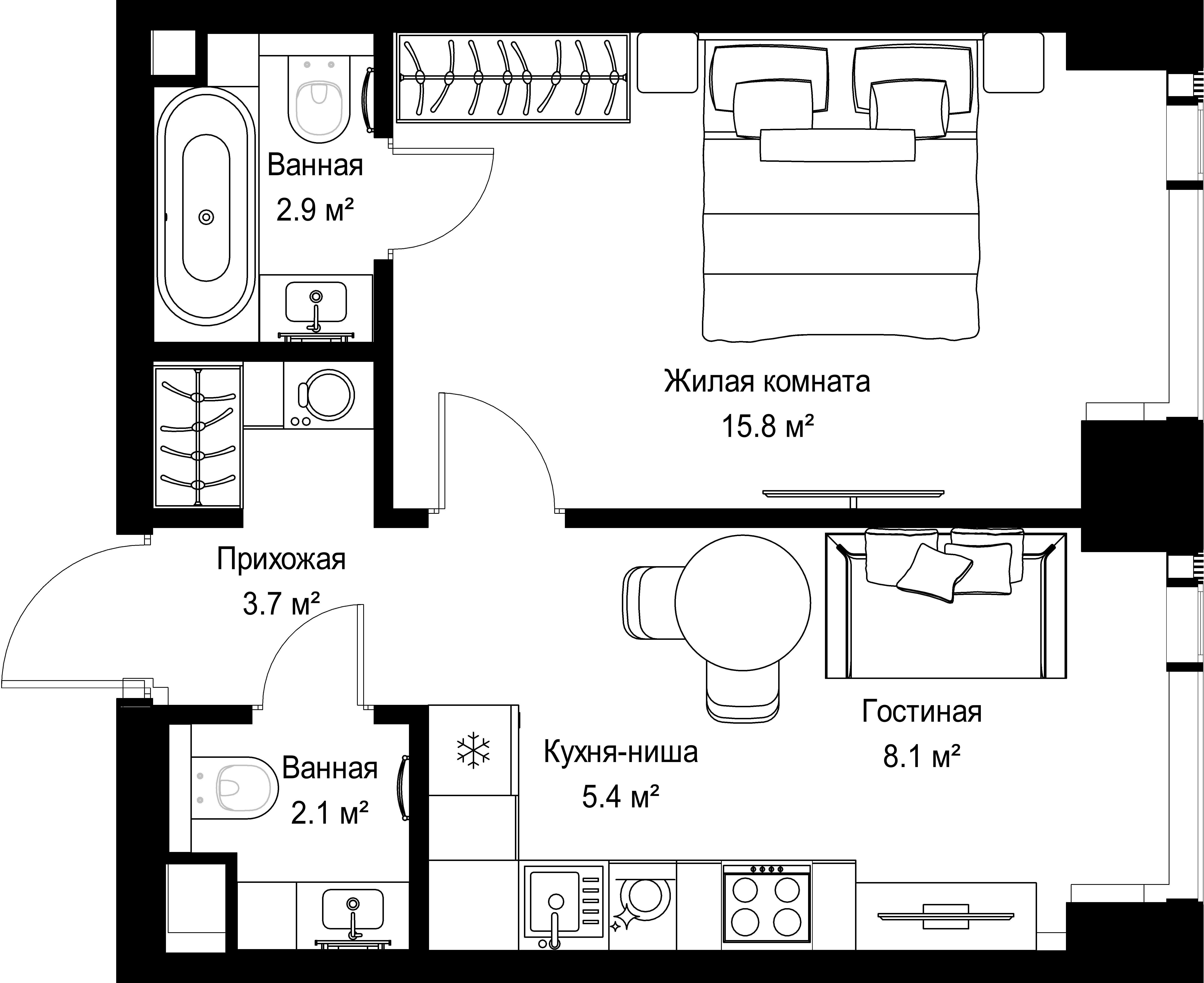 План этажа