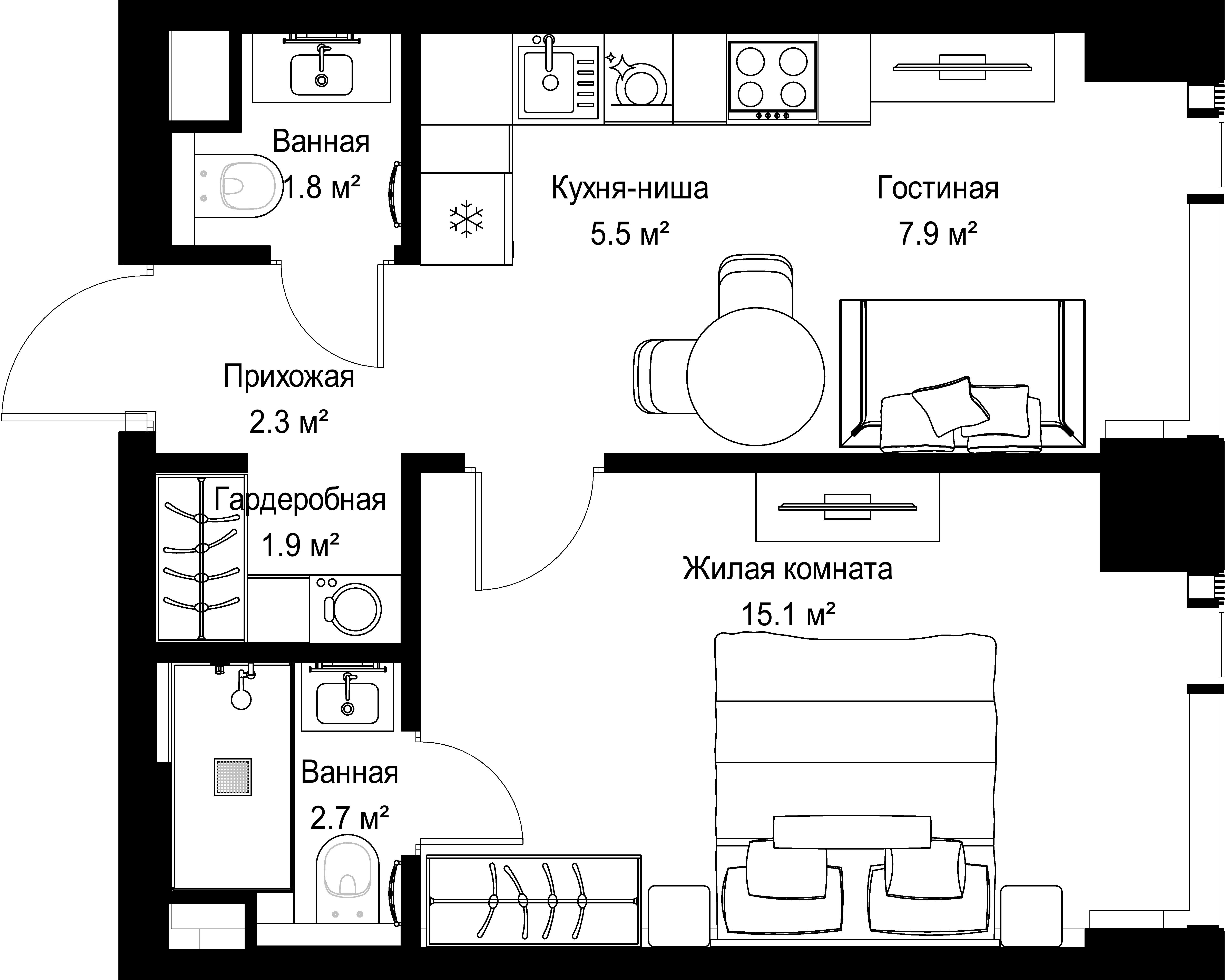 План этажа