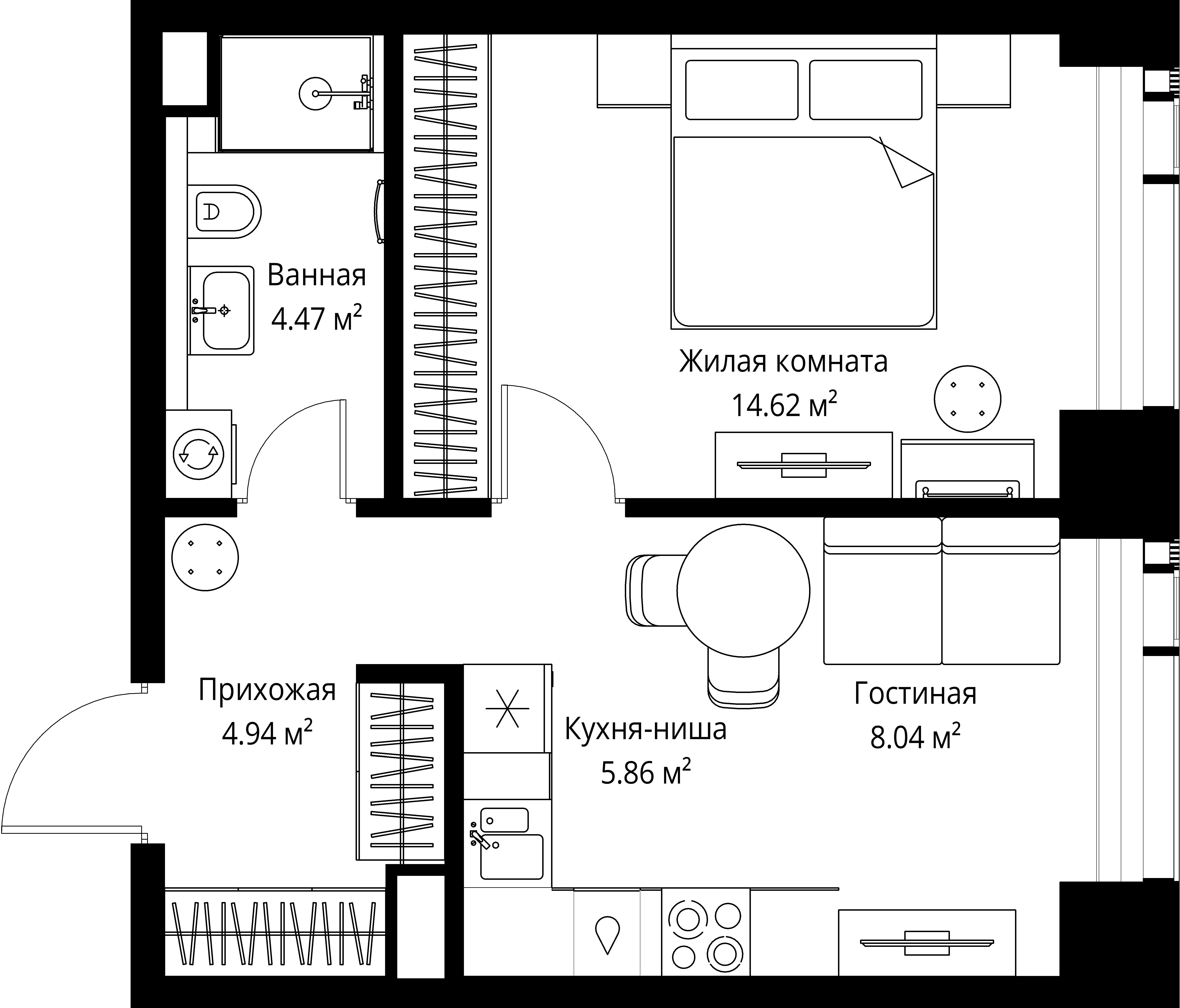 Квартира №33502