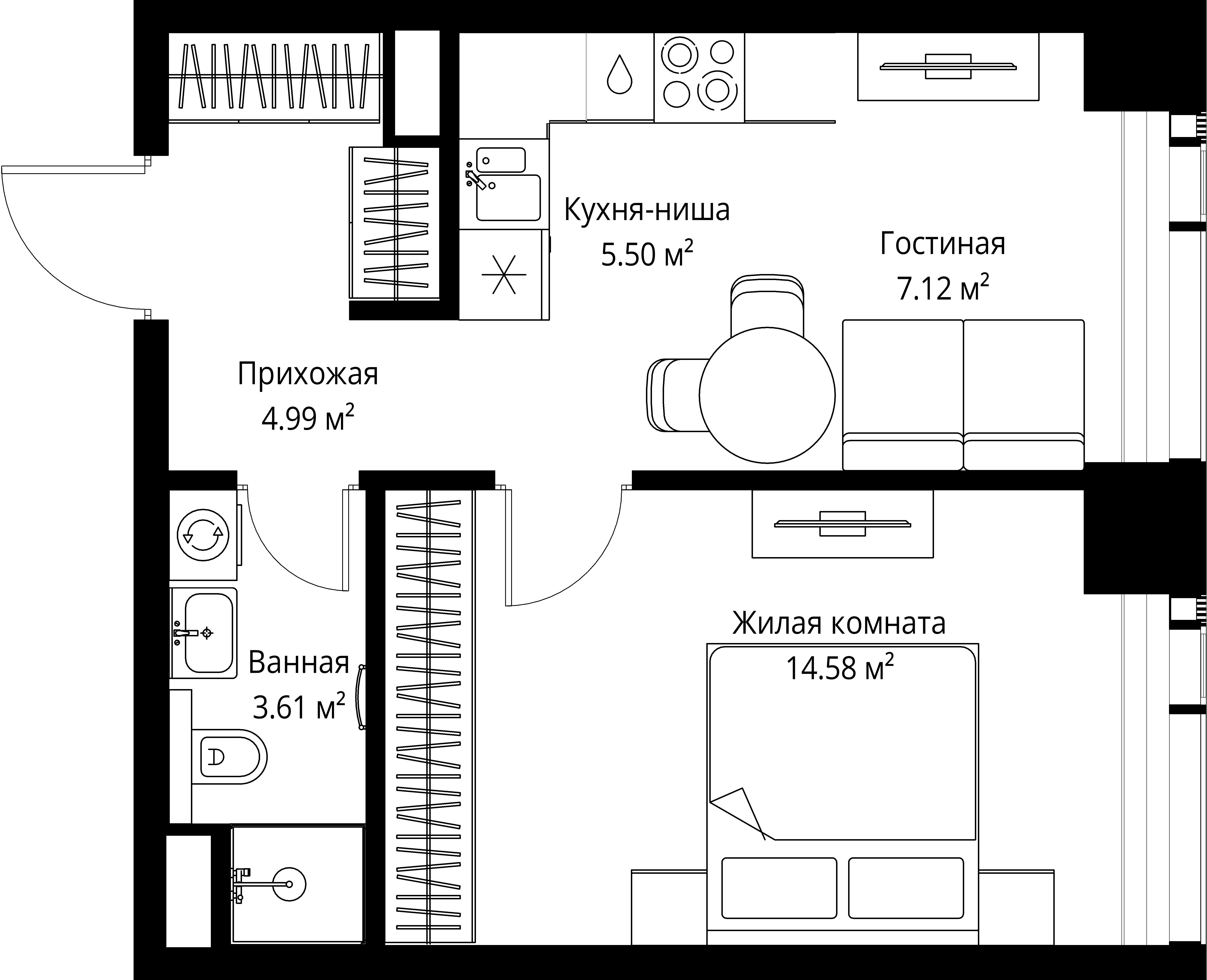 Квартира №33506