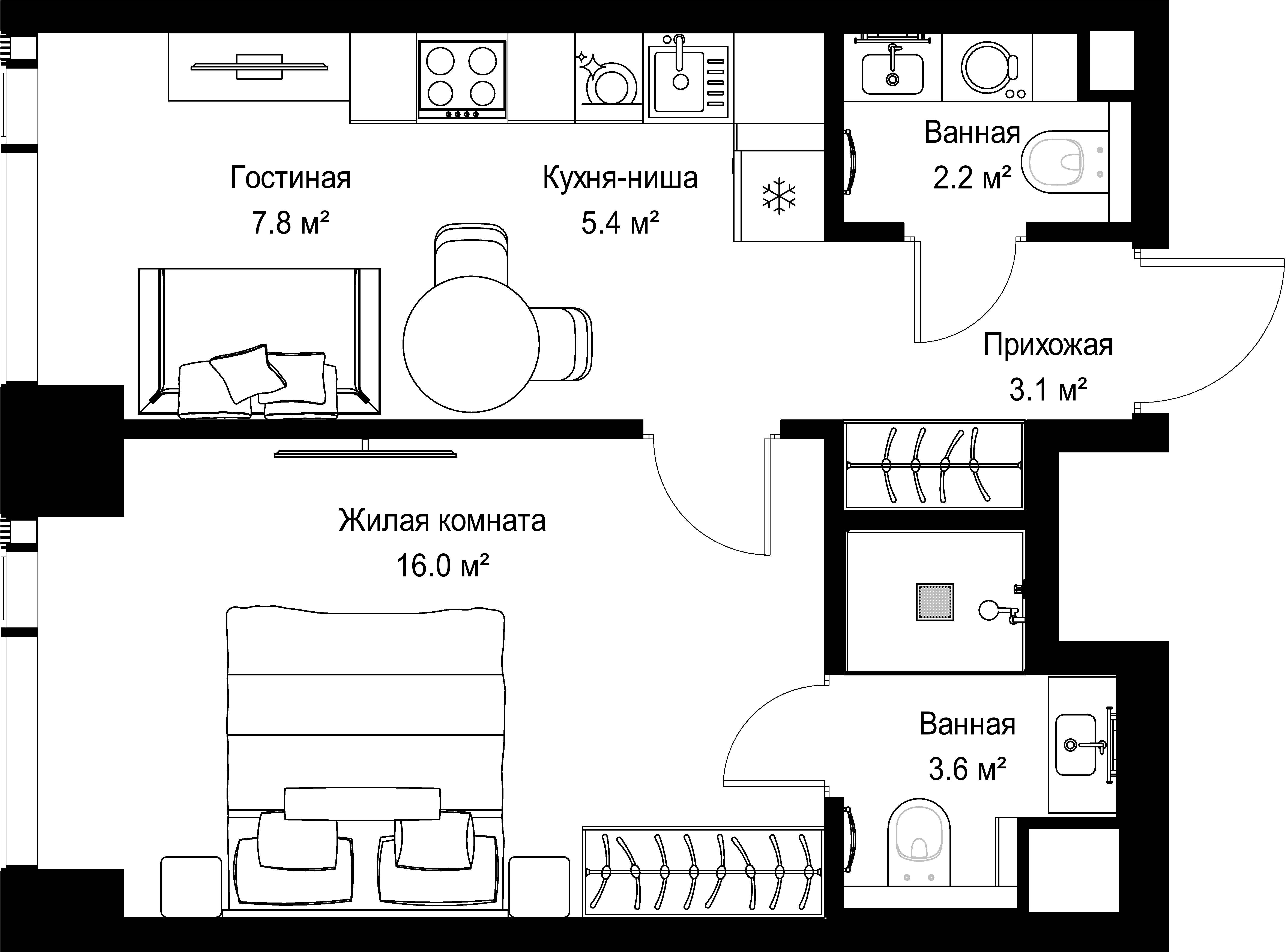План этажа