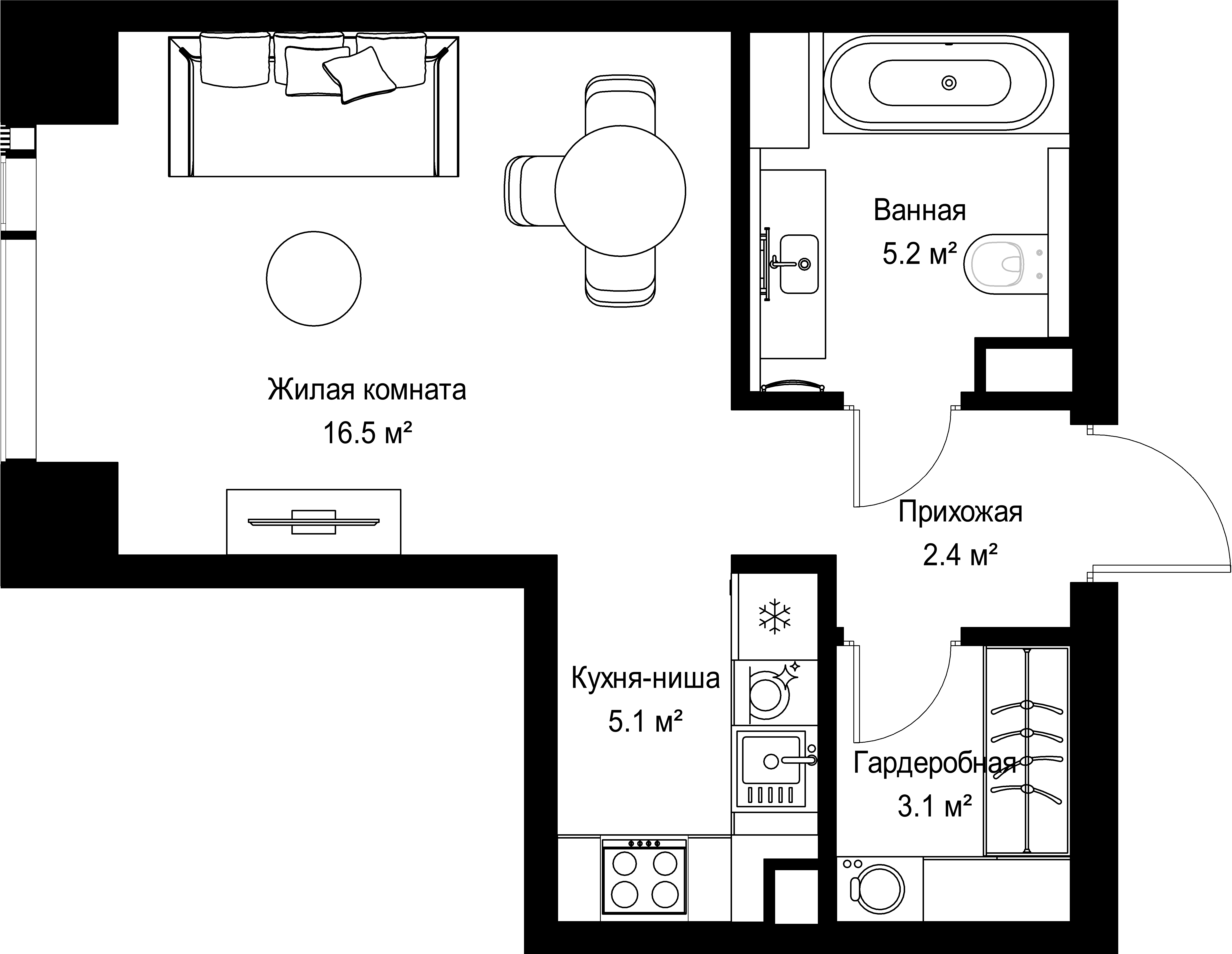План этажа