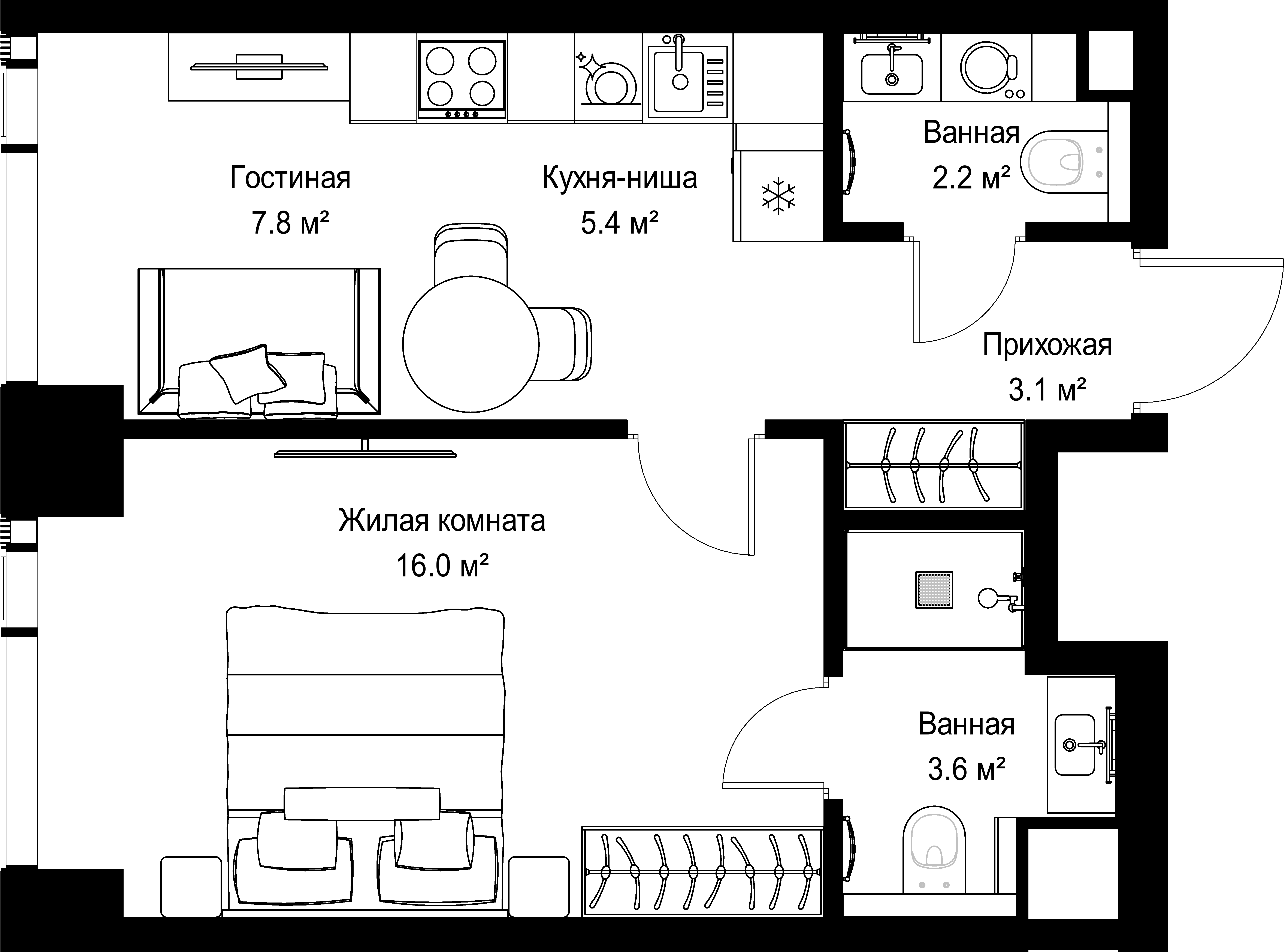 План этажа