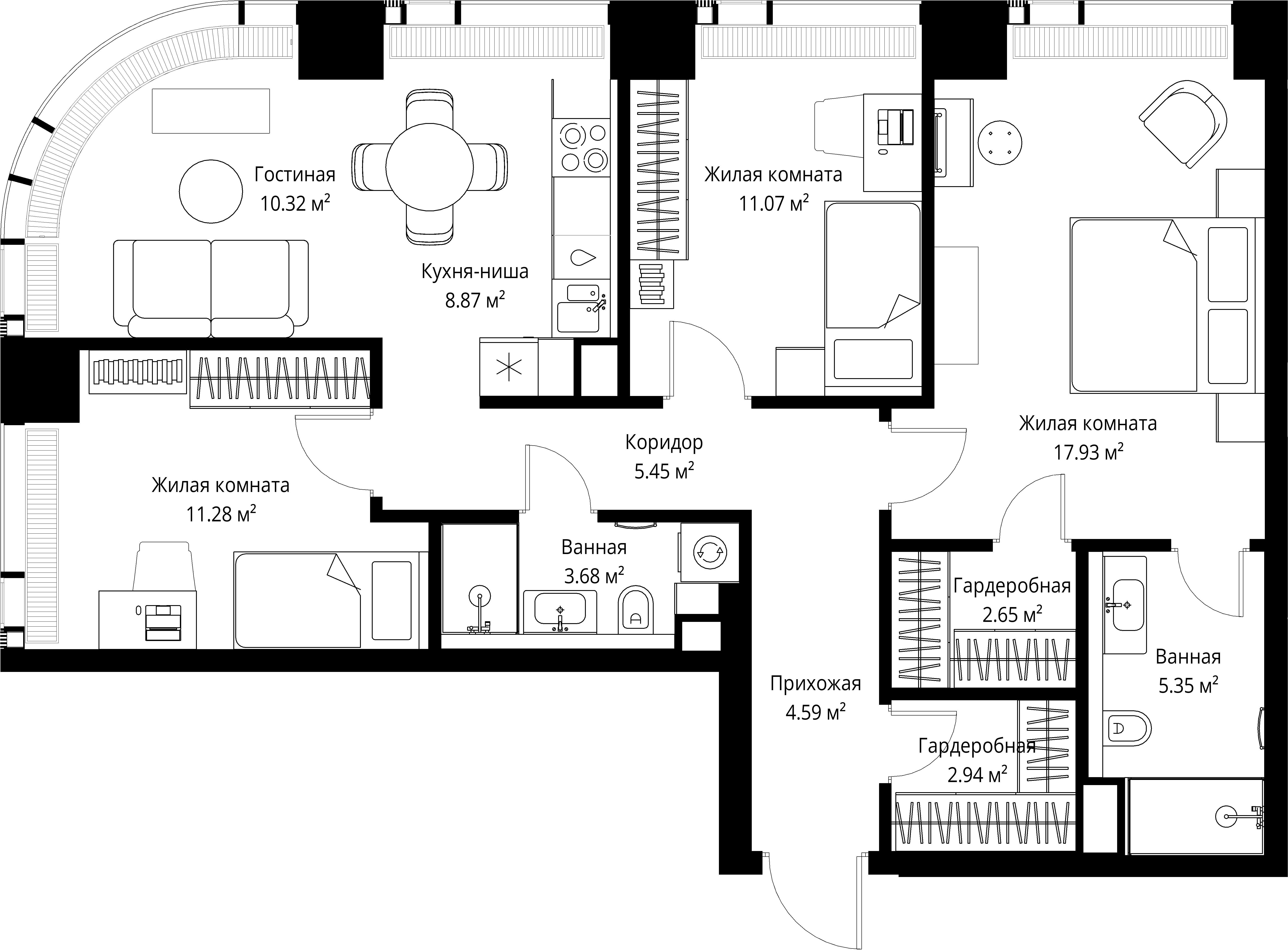 Квартира №34114