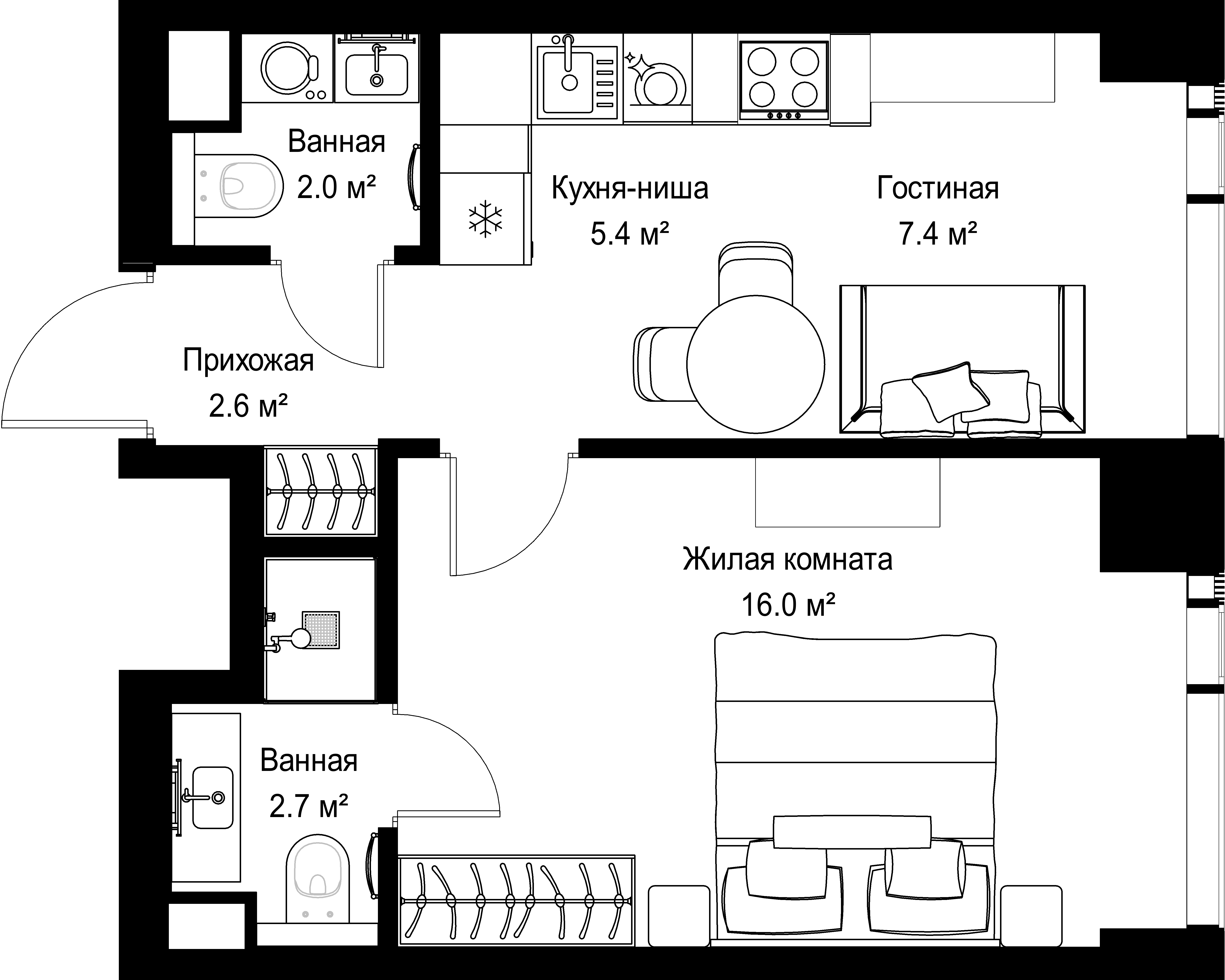 План этажа