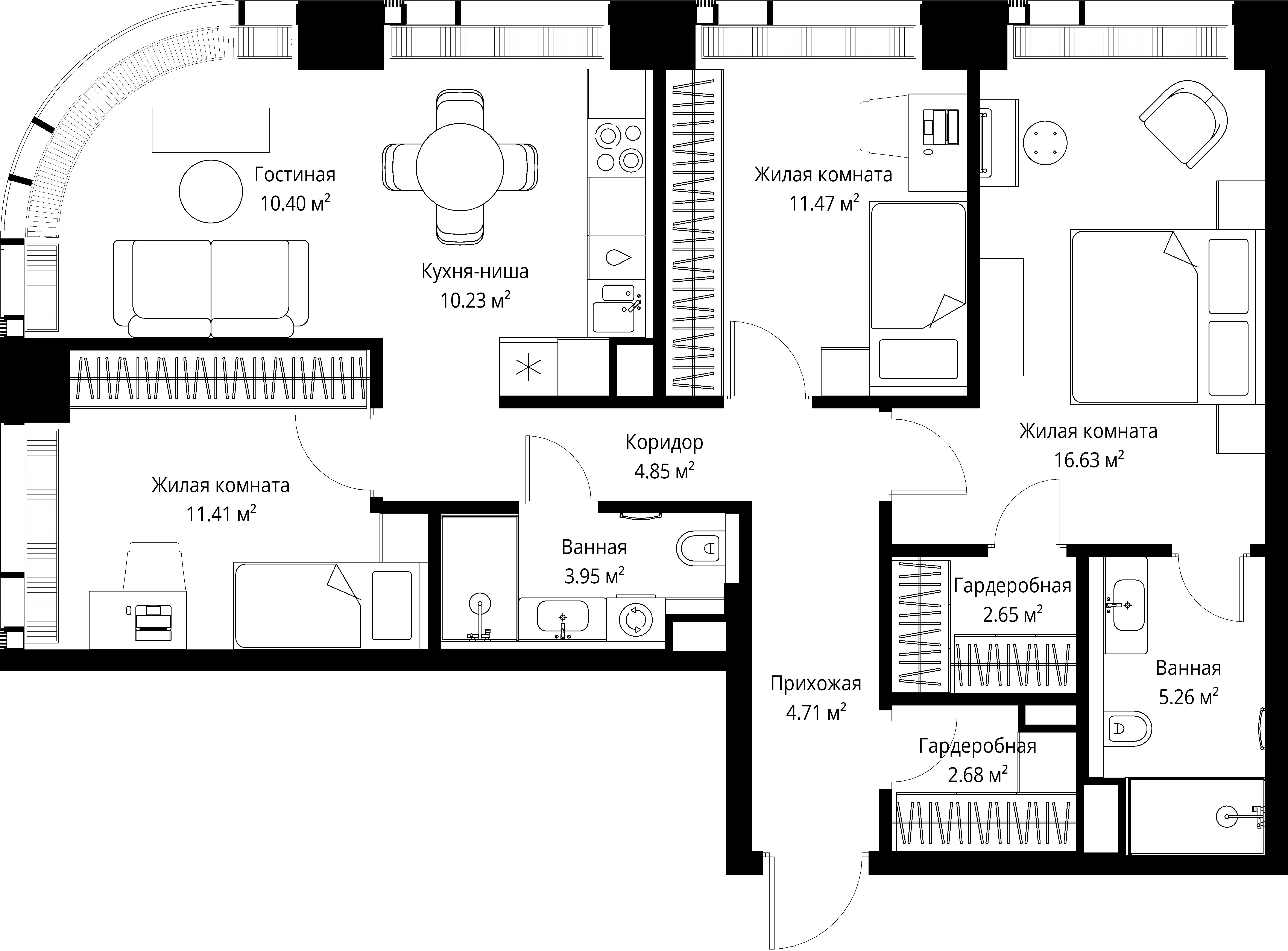 Квартира №34513