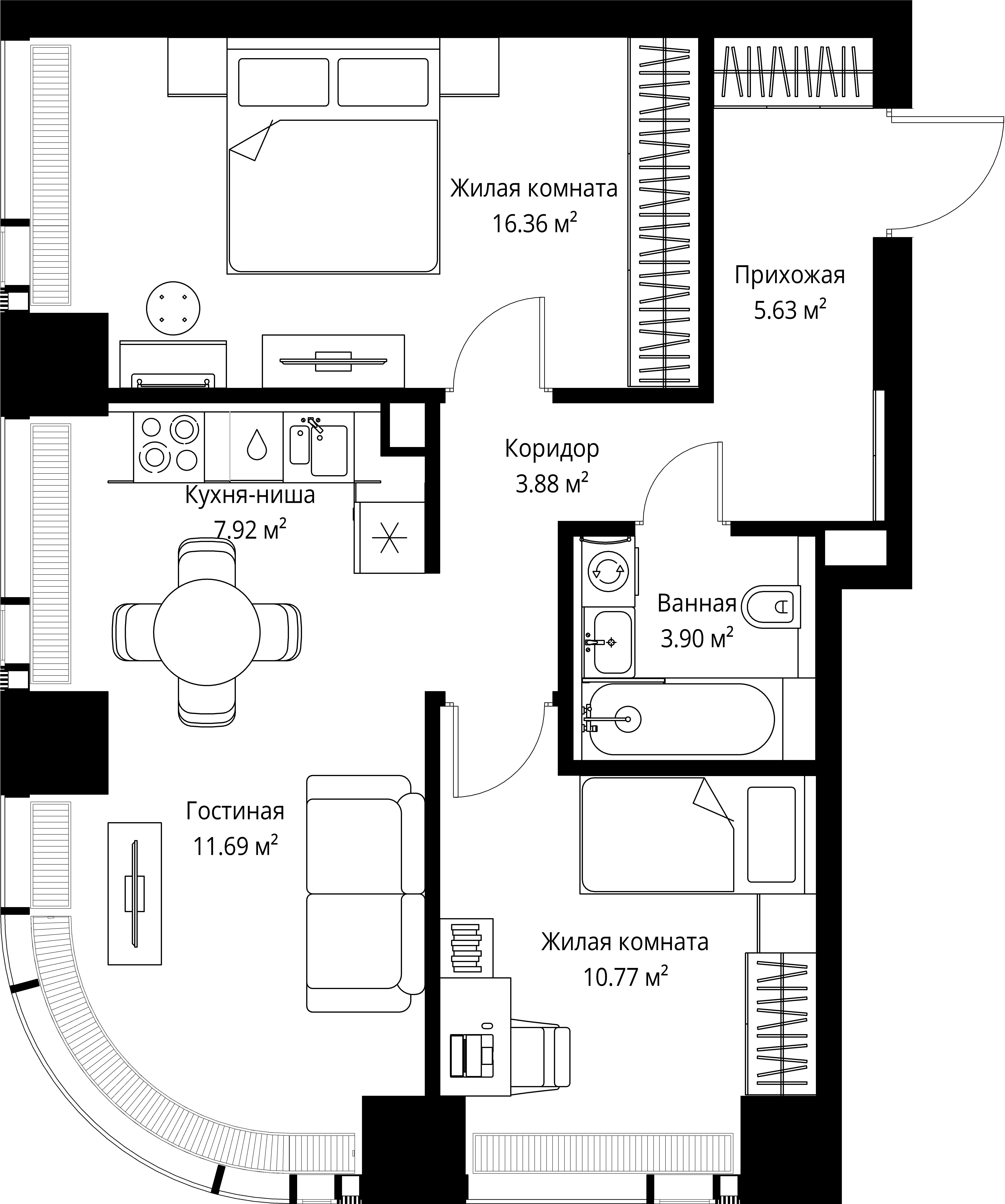 Квартира №30509