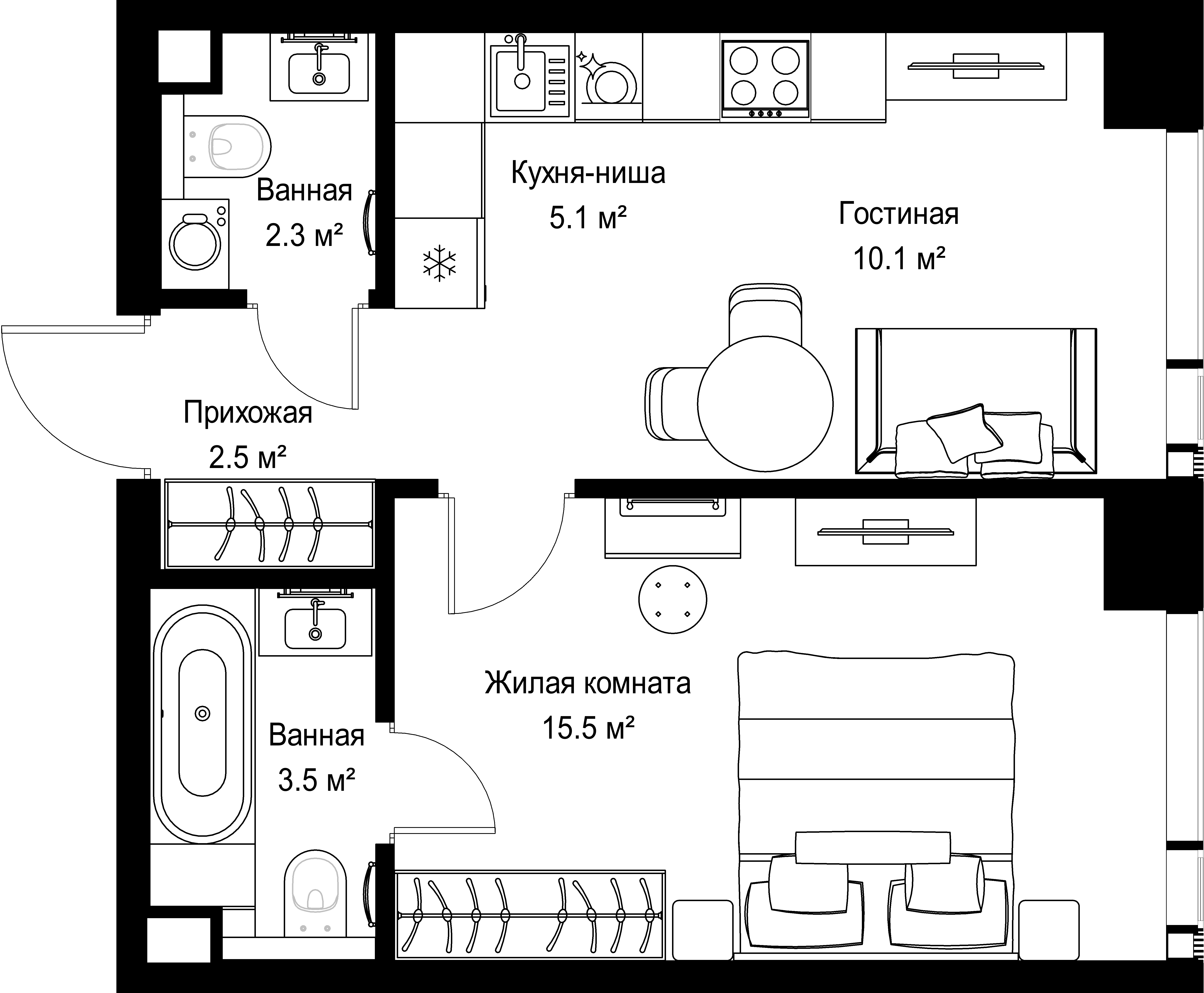 План этажа