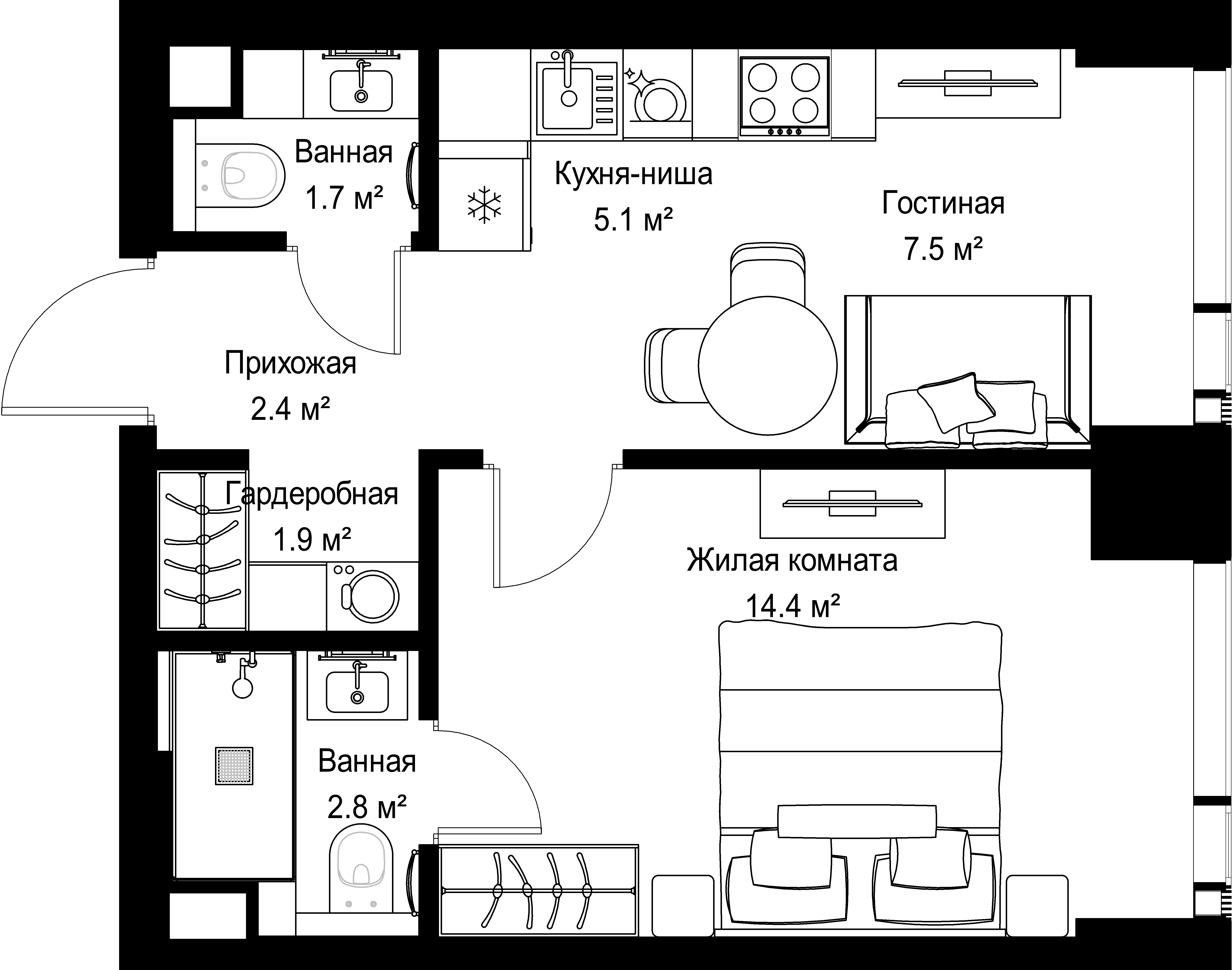 План этажа