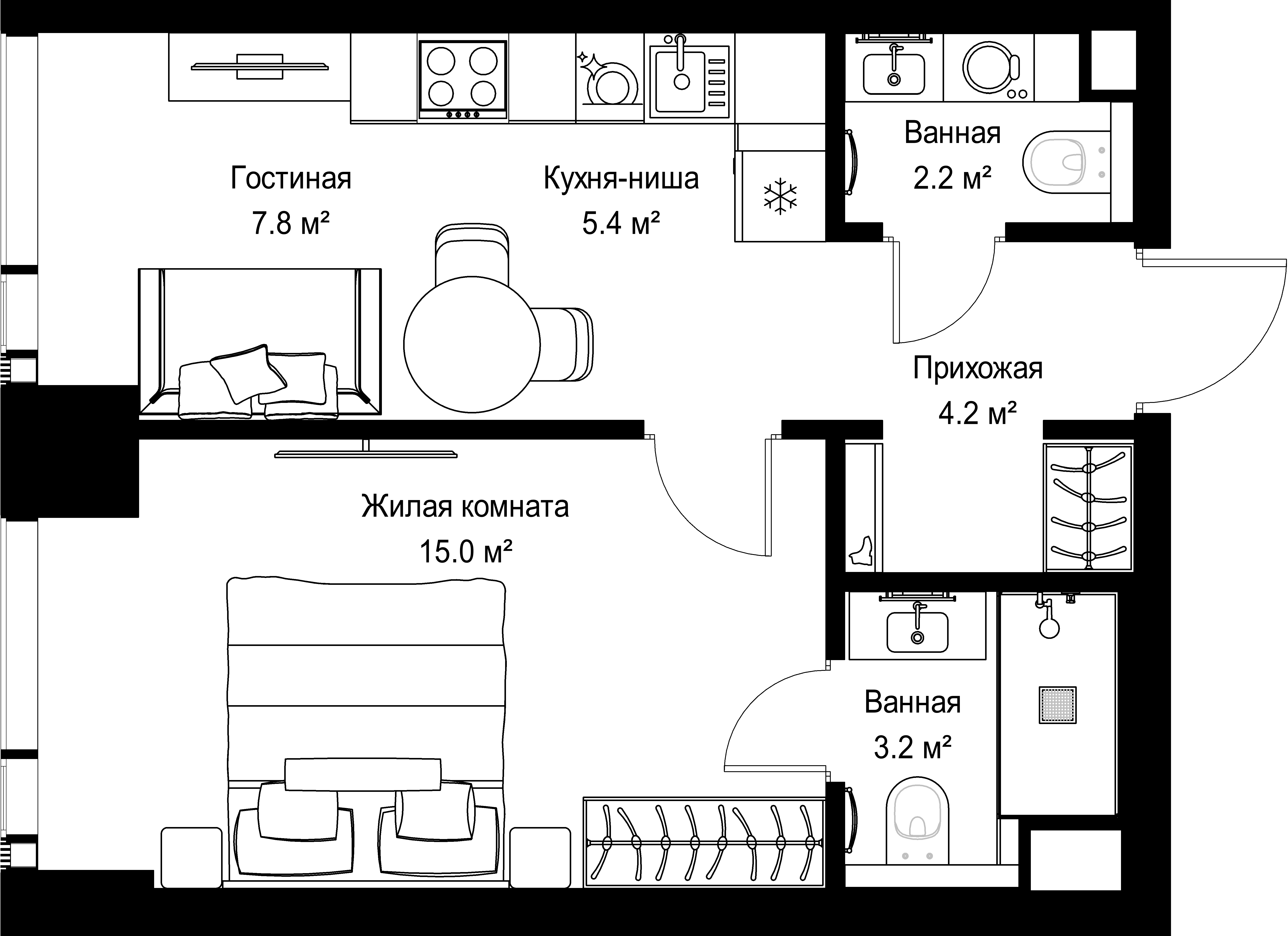 План этажа