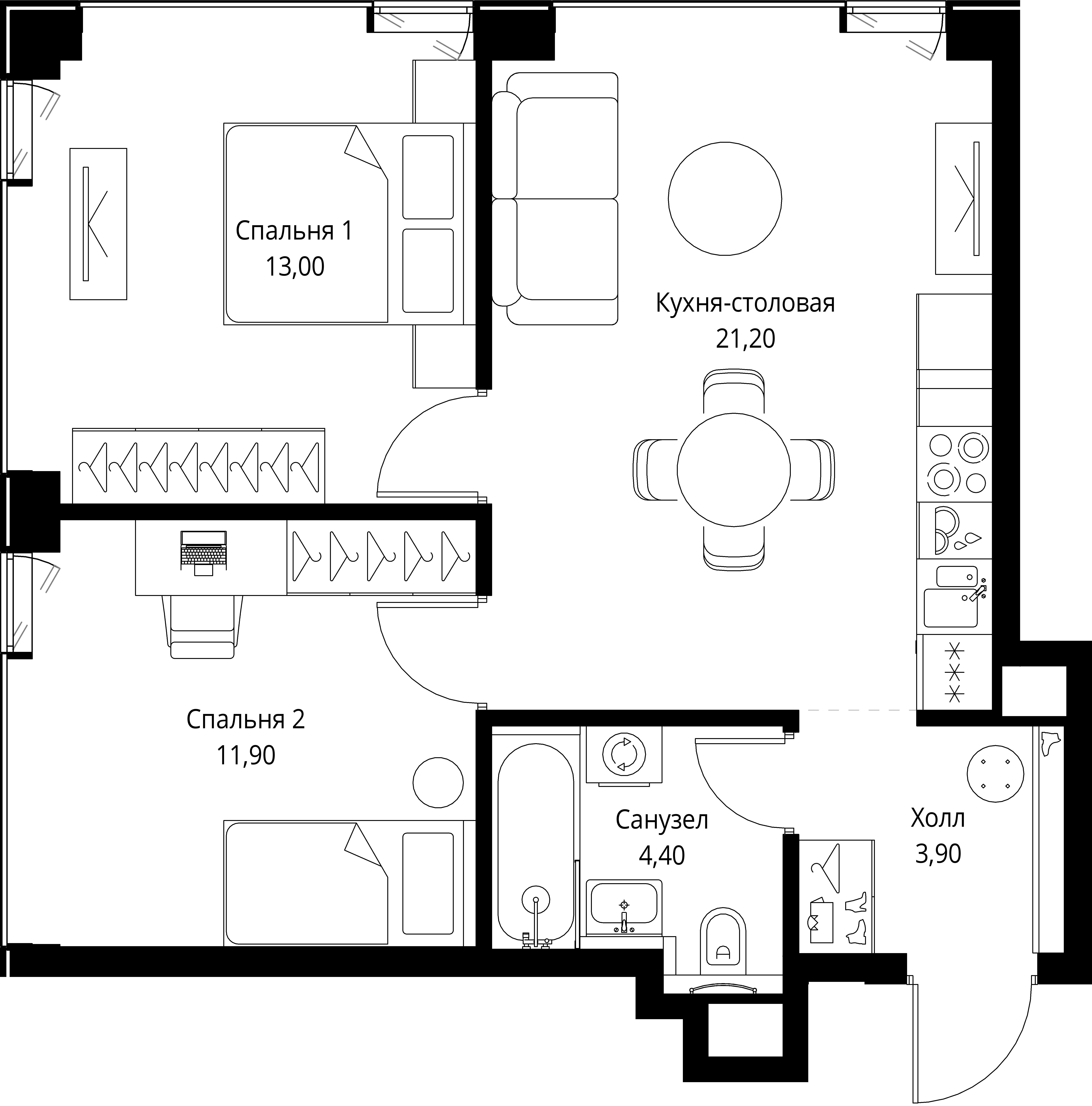 Квартира №119137
