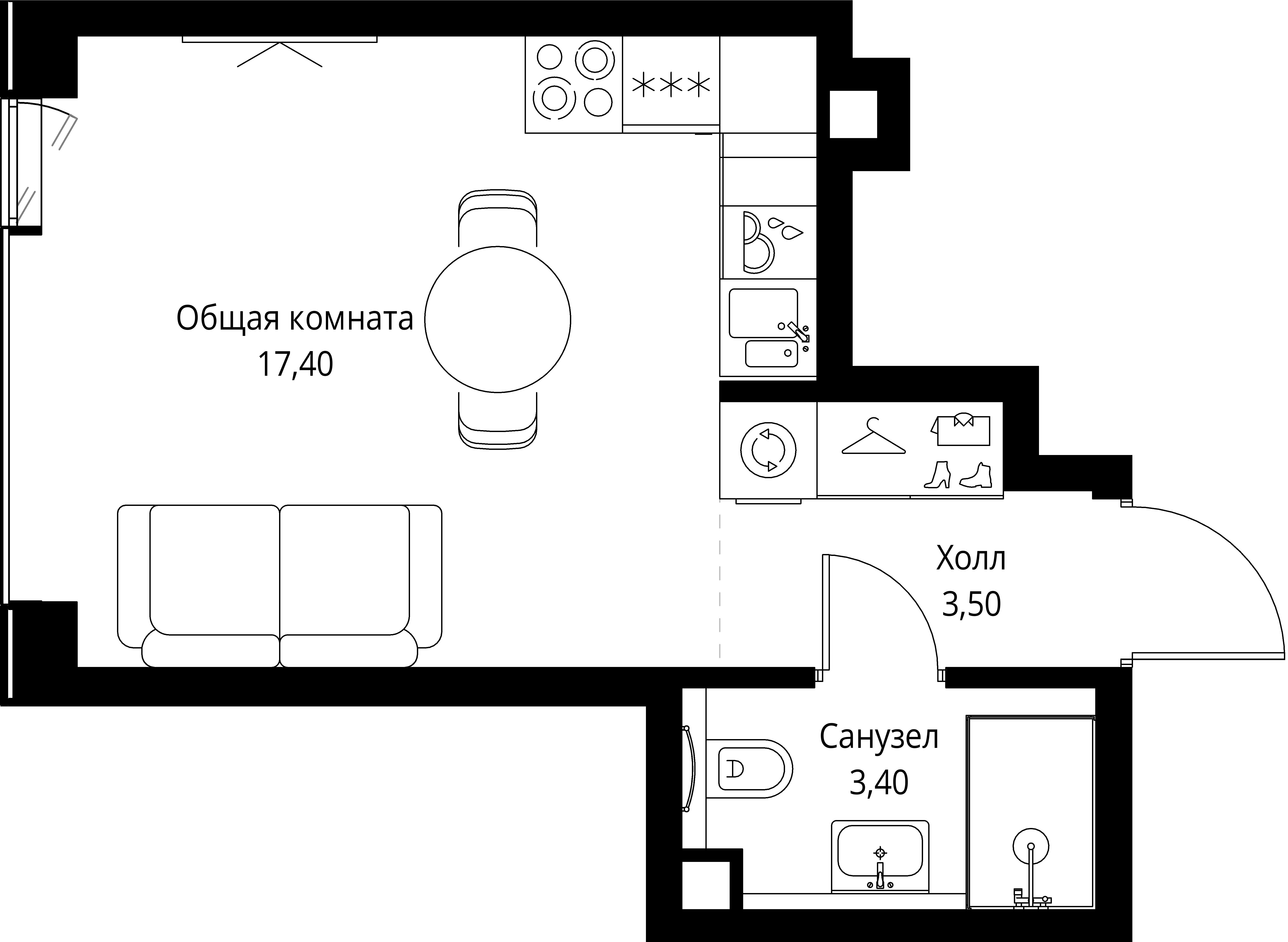 Квартира №121150