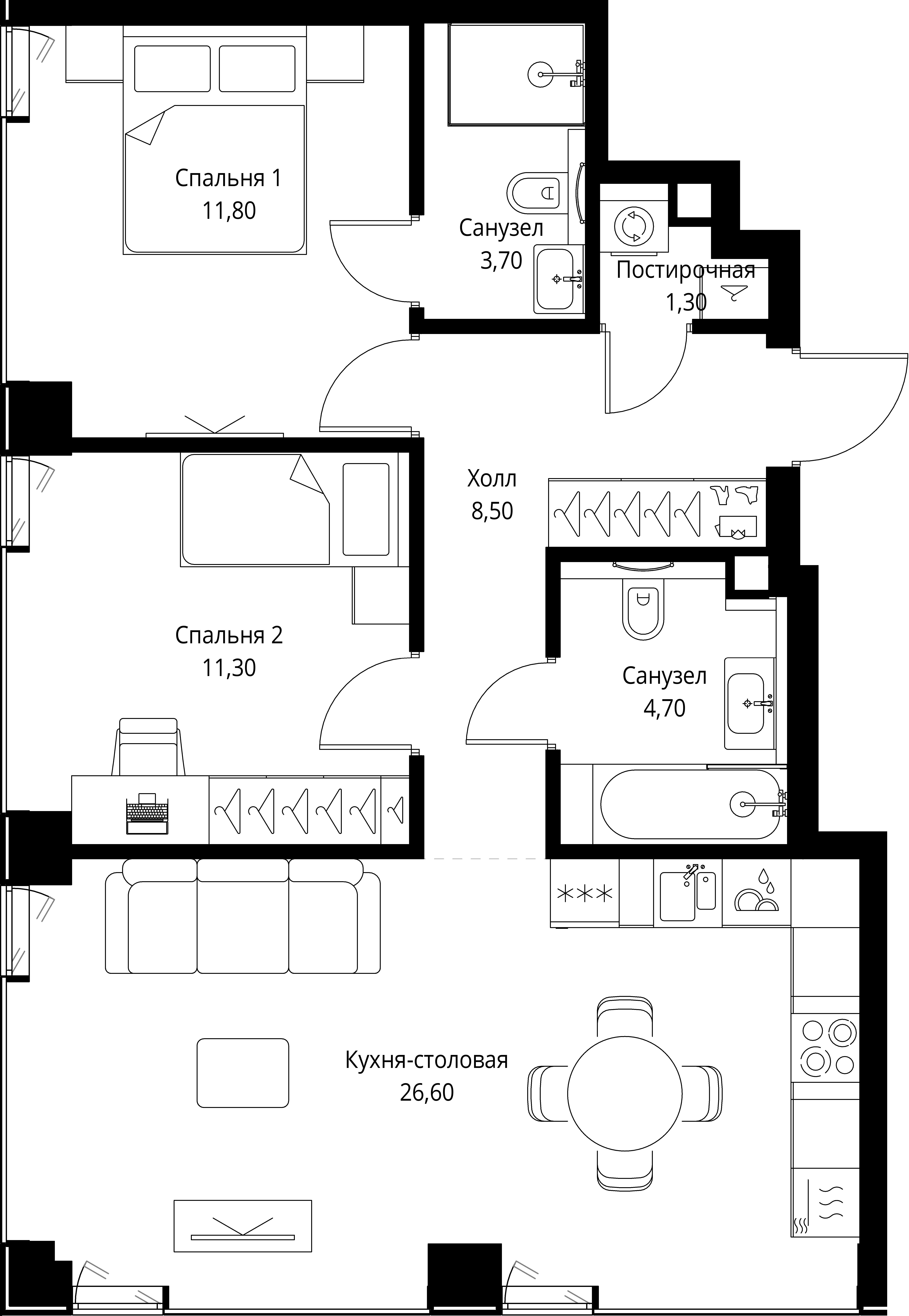 Квартира №103011