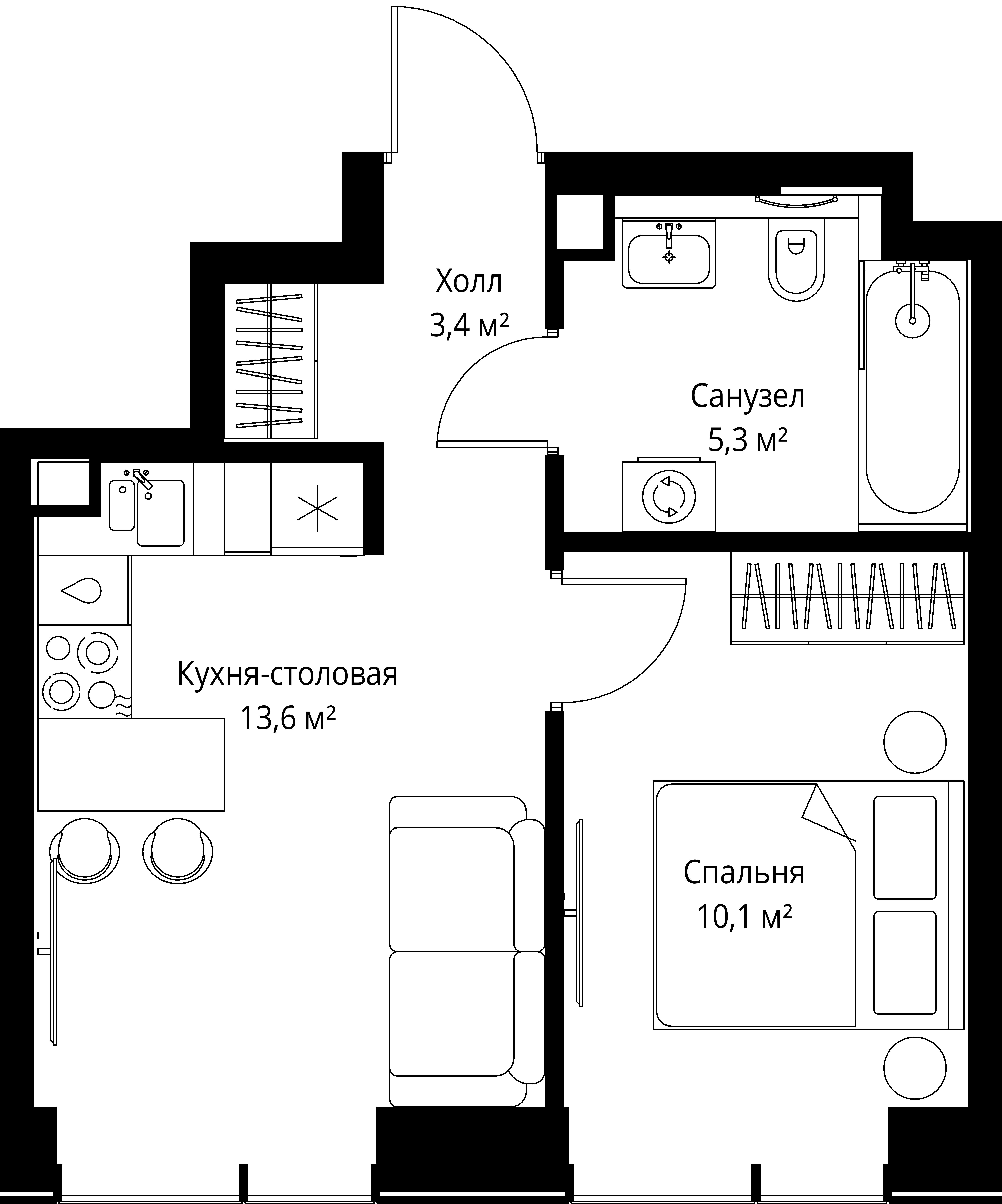 Квартира №325162