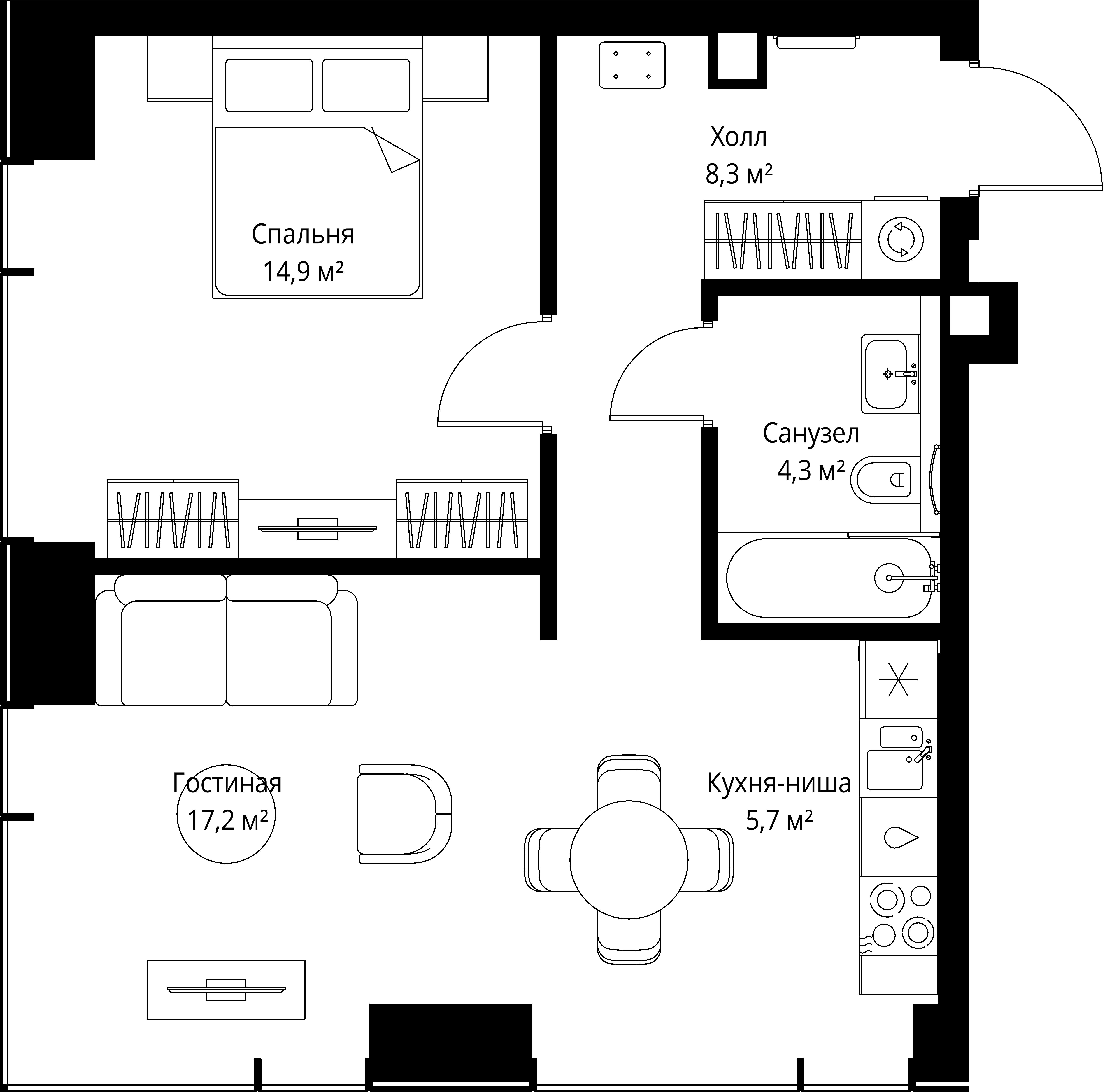 Квартира №325164