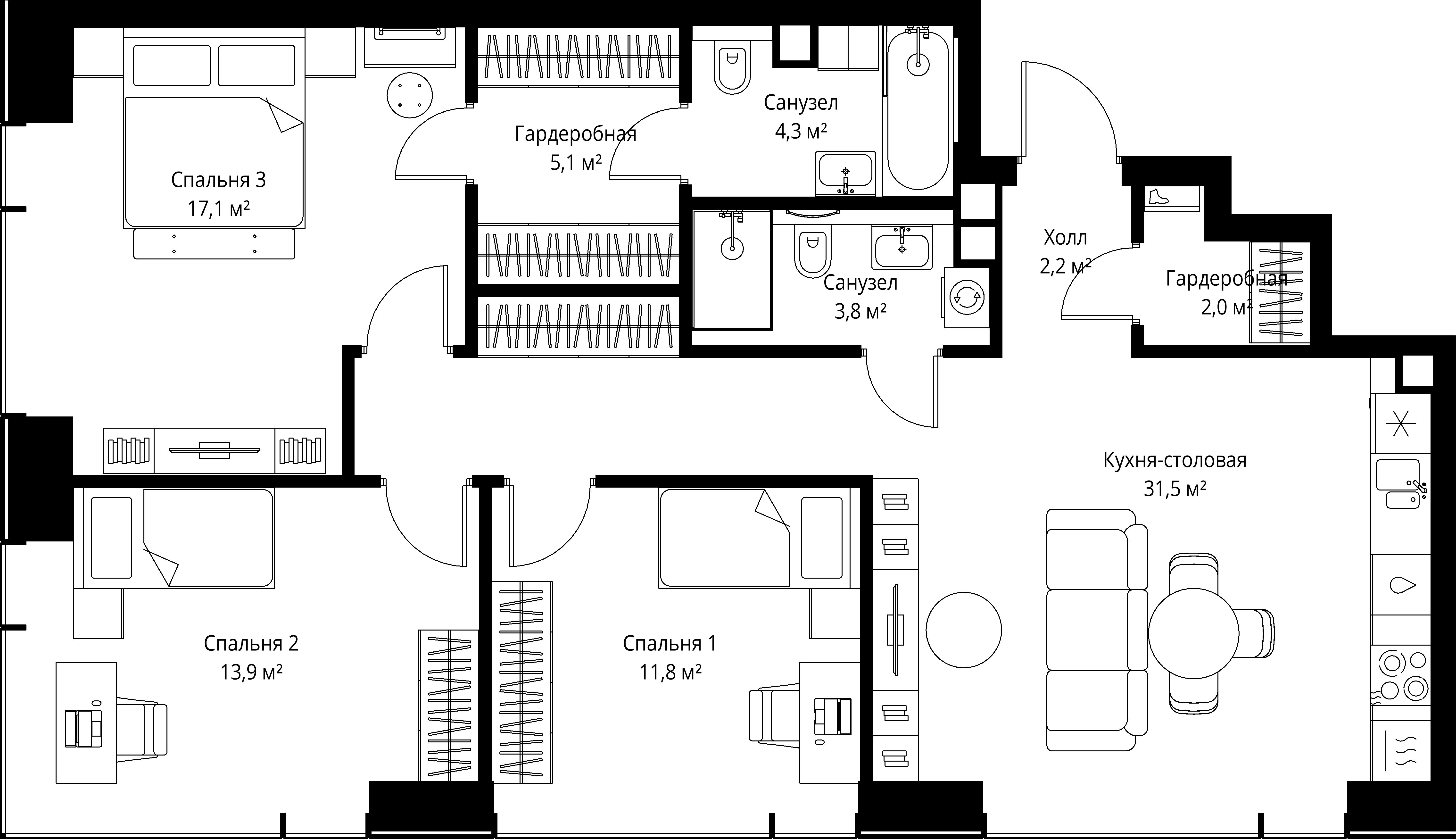 Квартира №340259