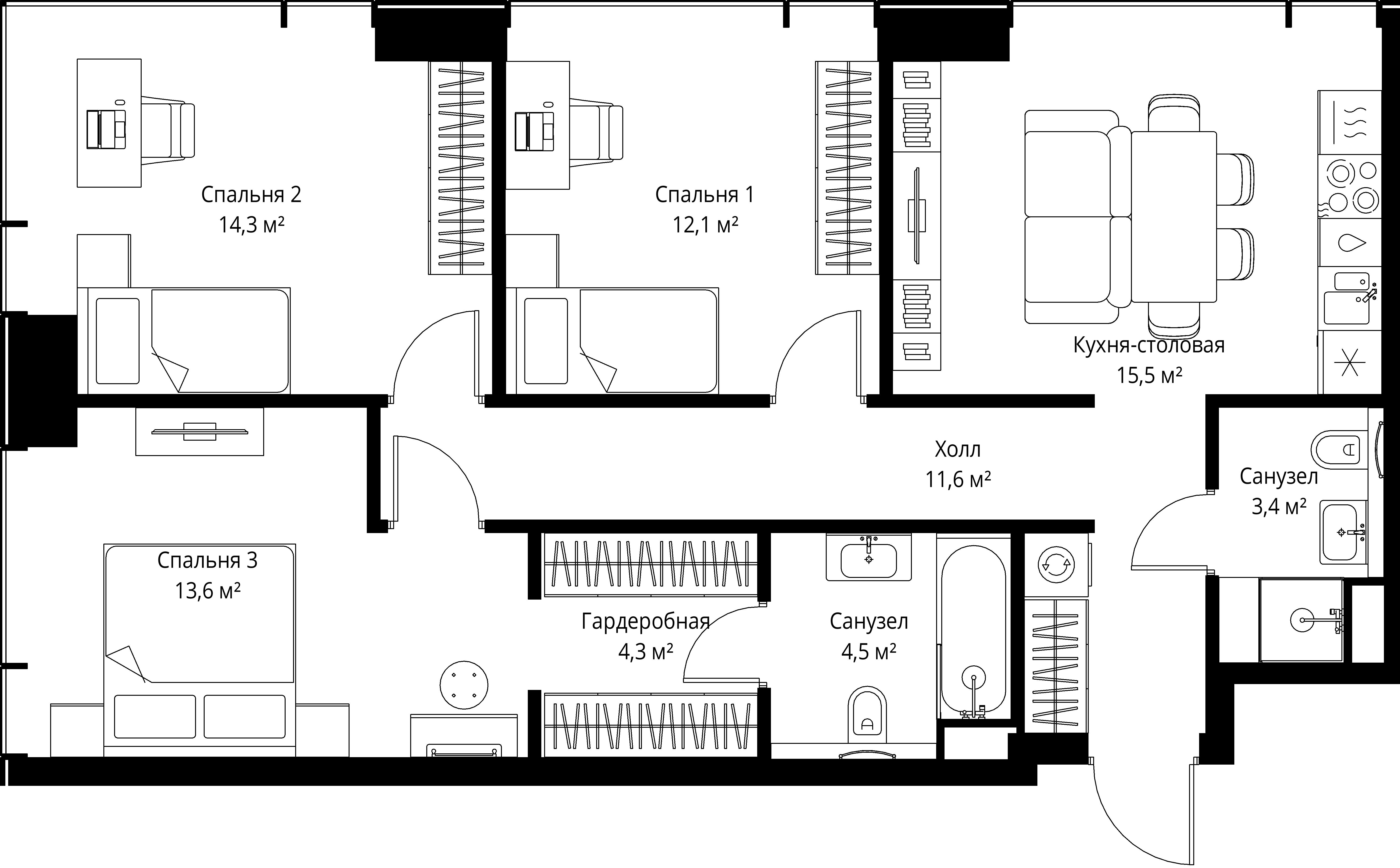 Квартира №340260
