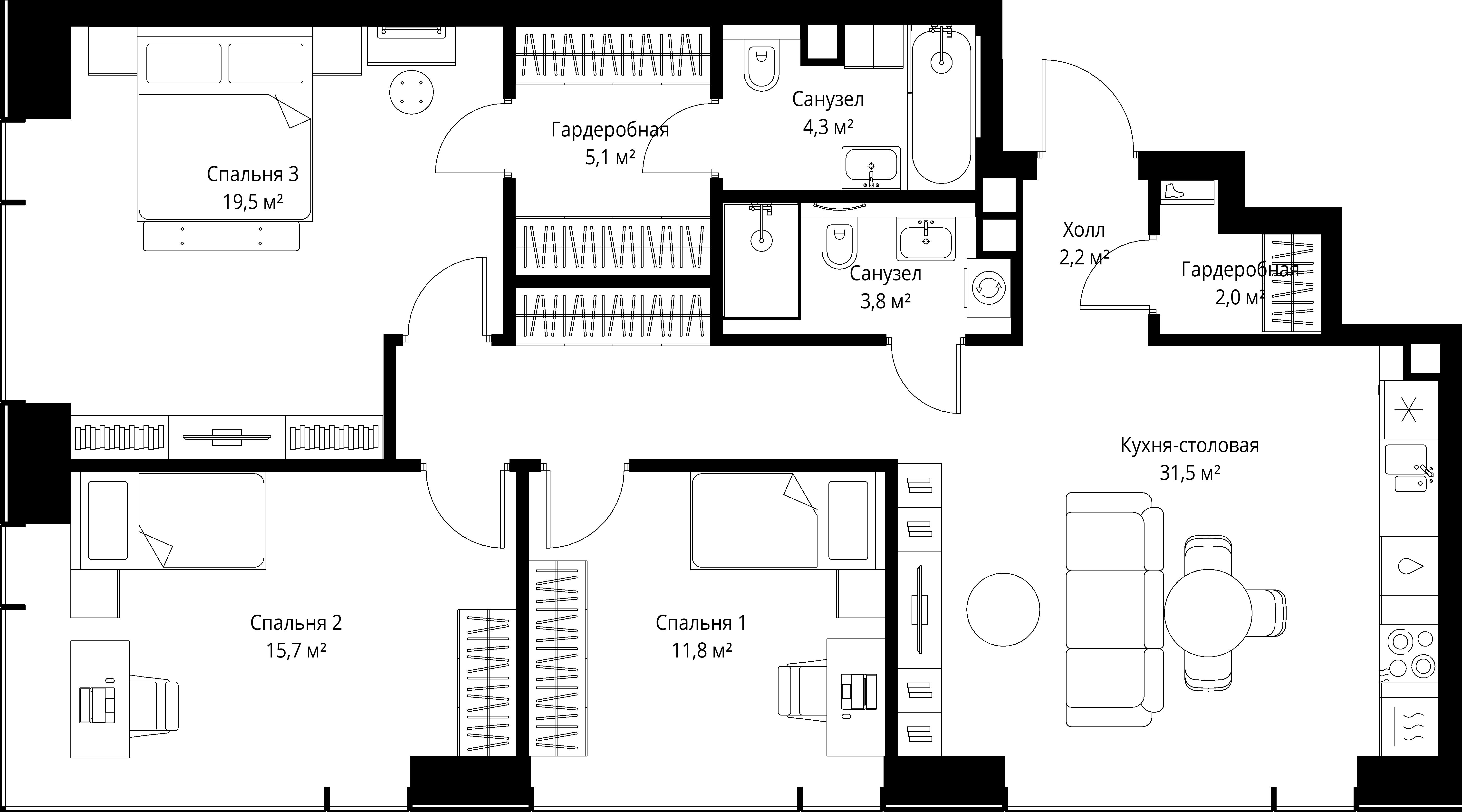 Квартира №343277