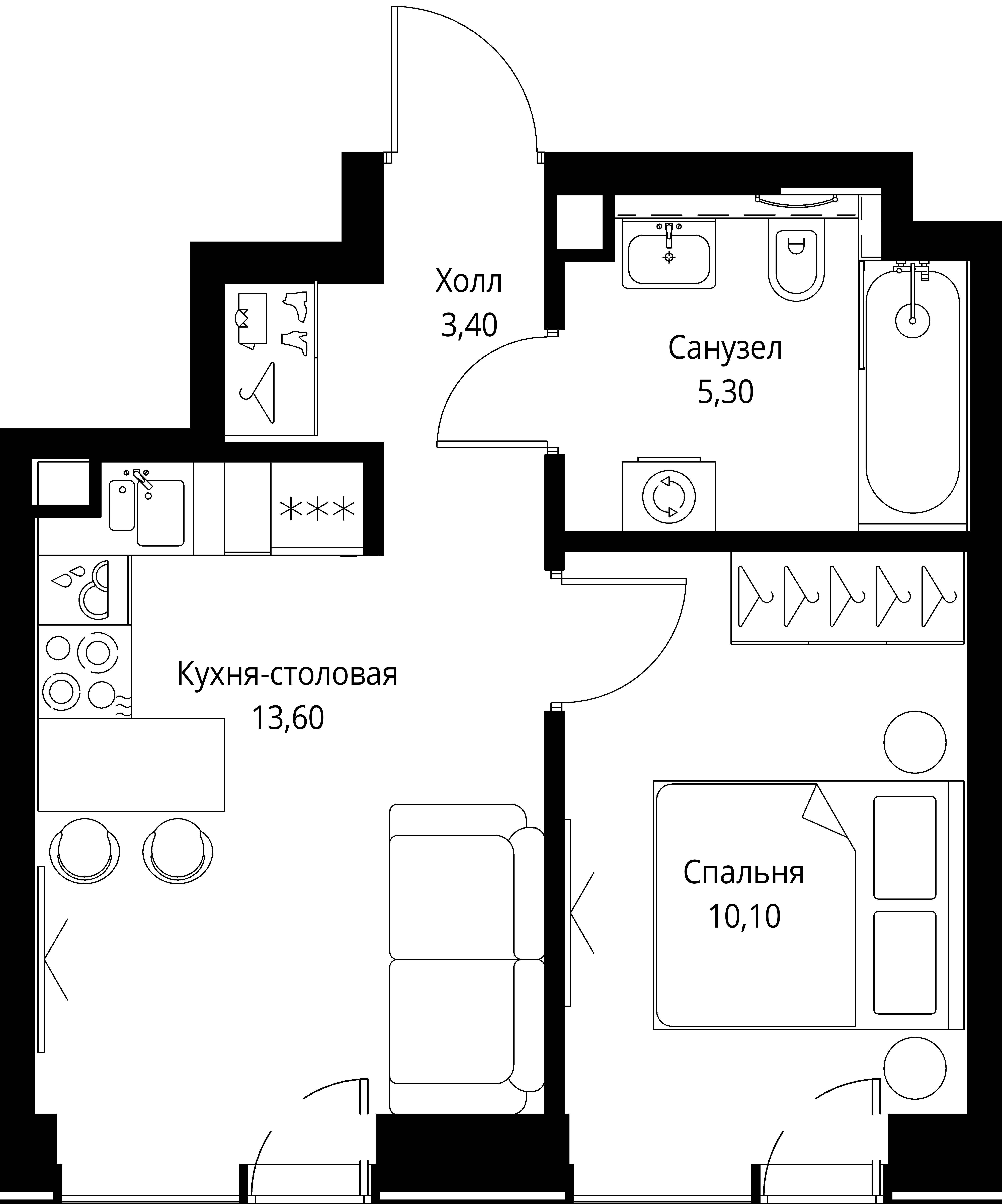 Квартира №345288