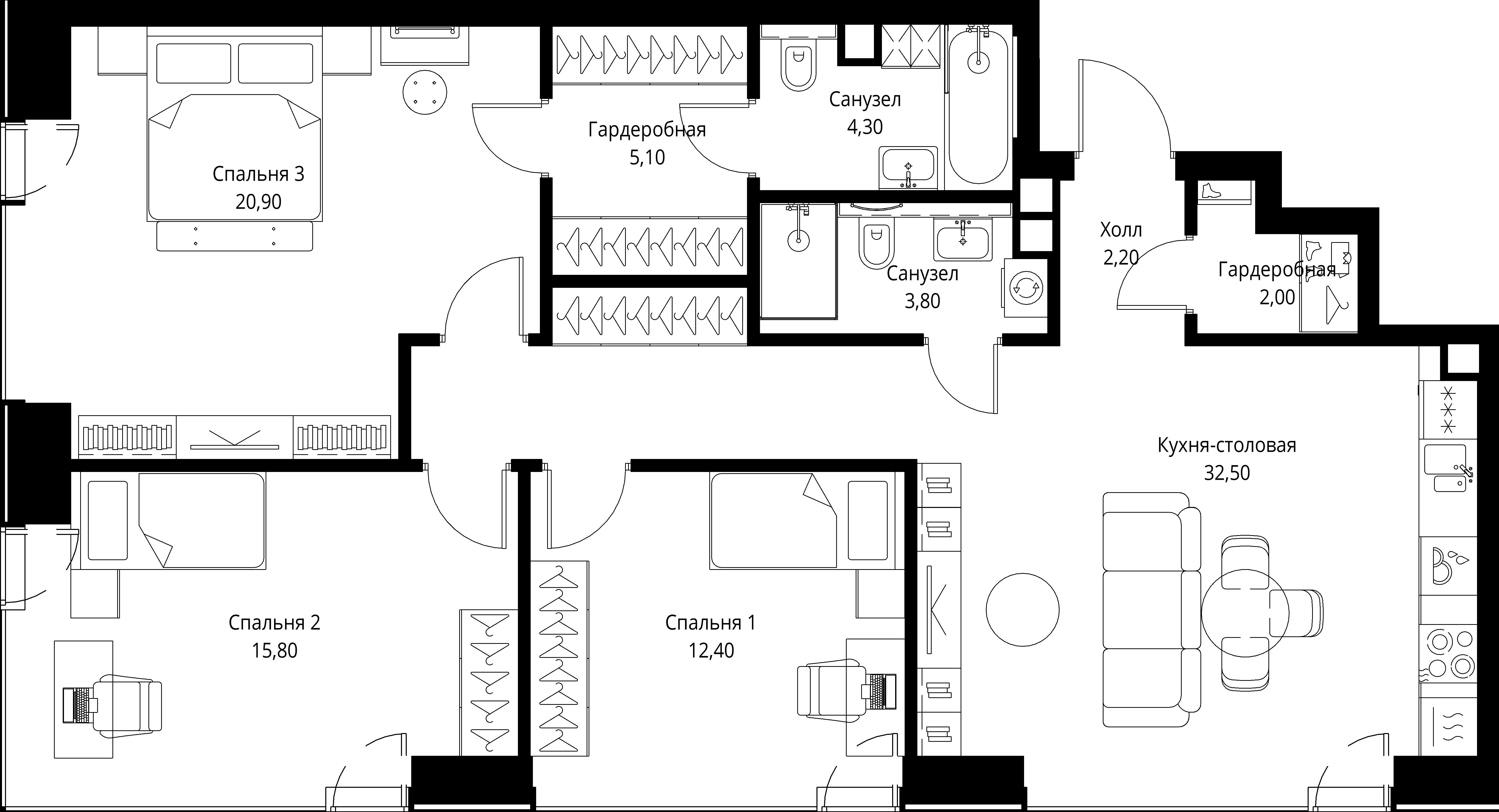 Квартира №345289