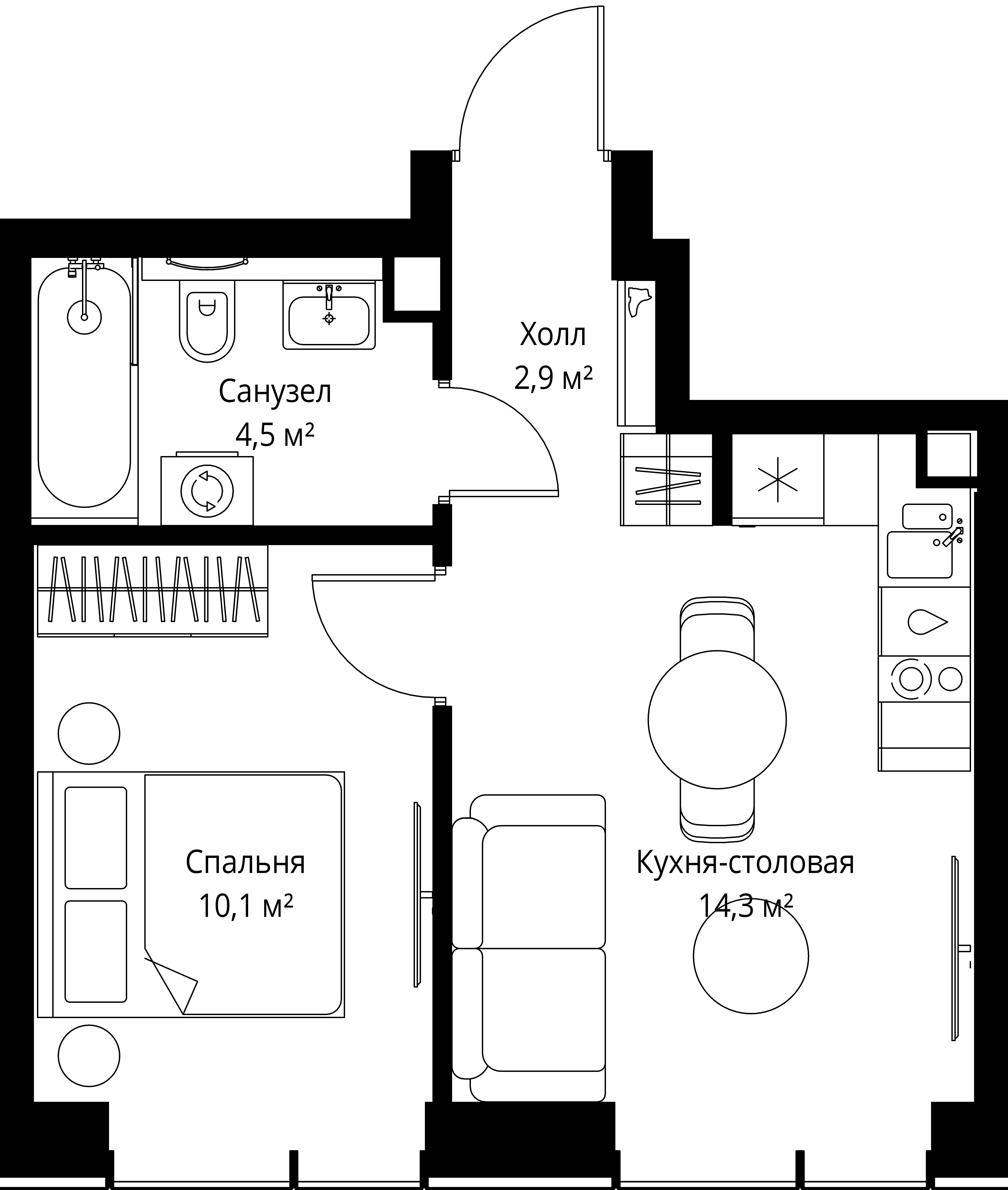 Квартира №346293
