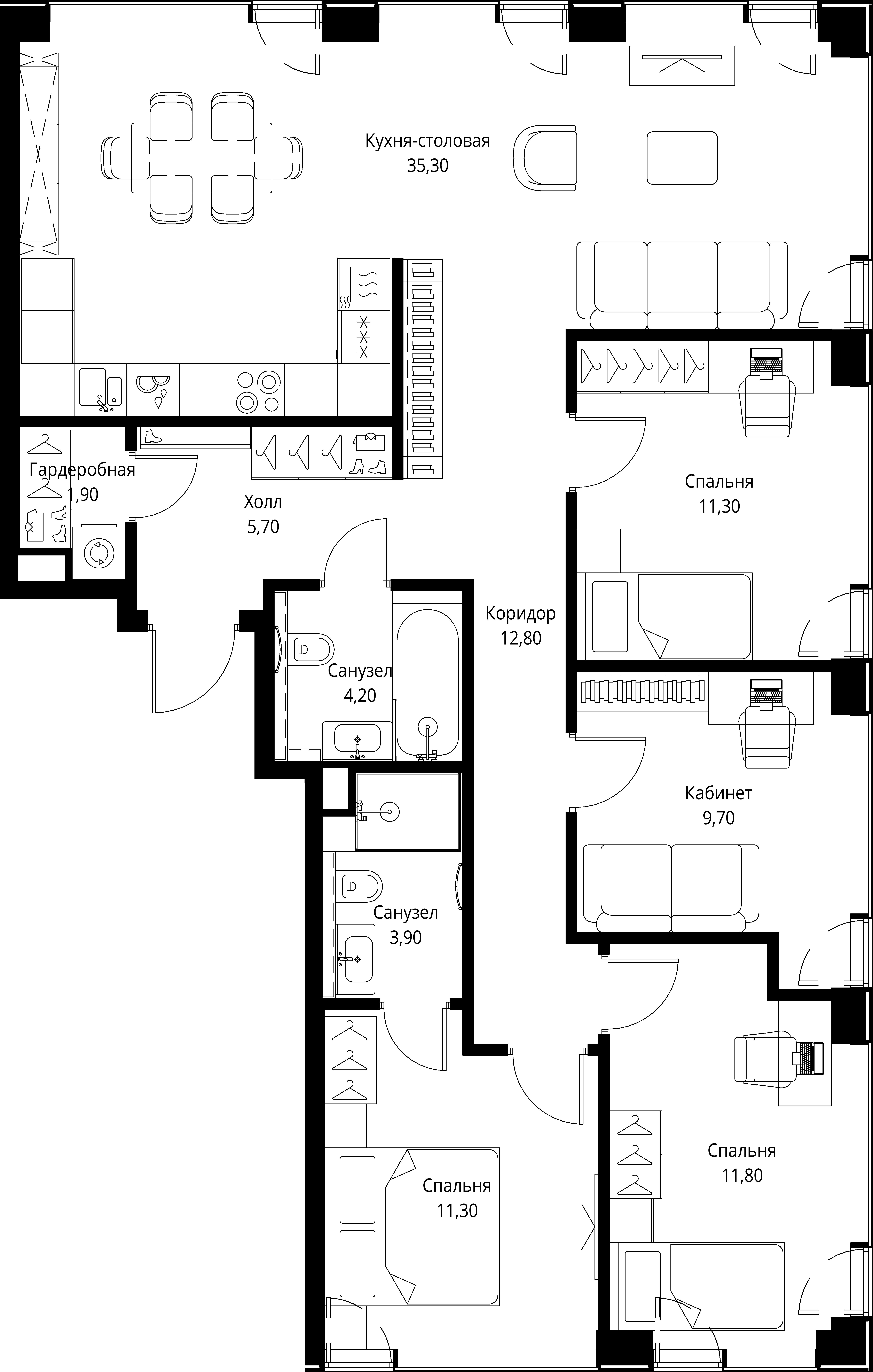 Квартира №418080