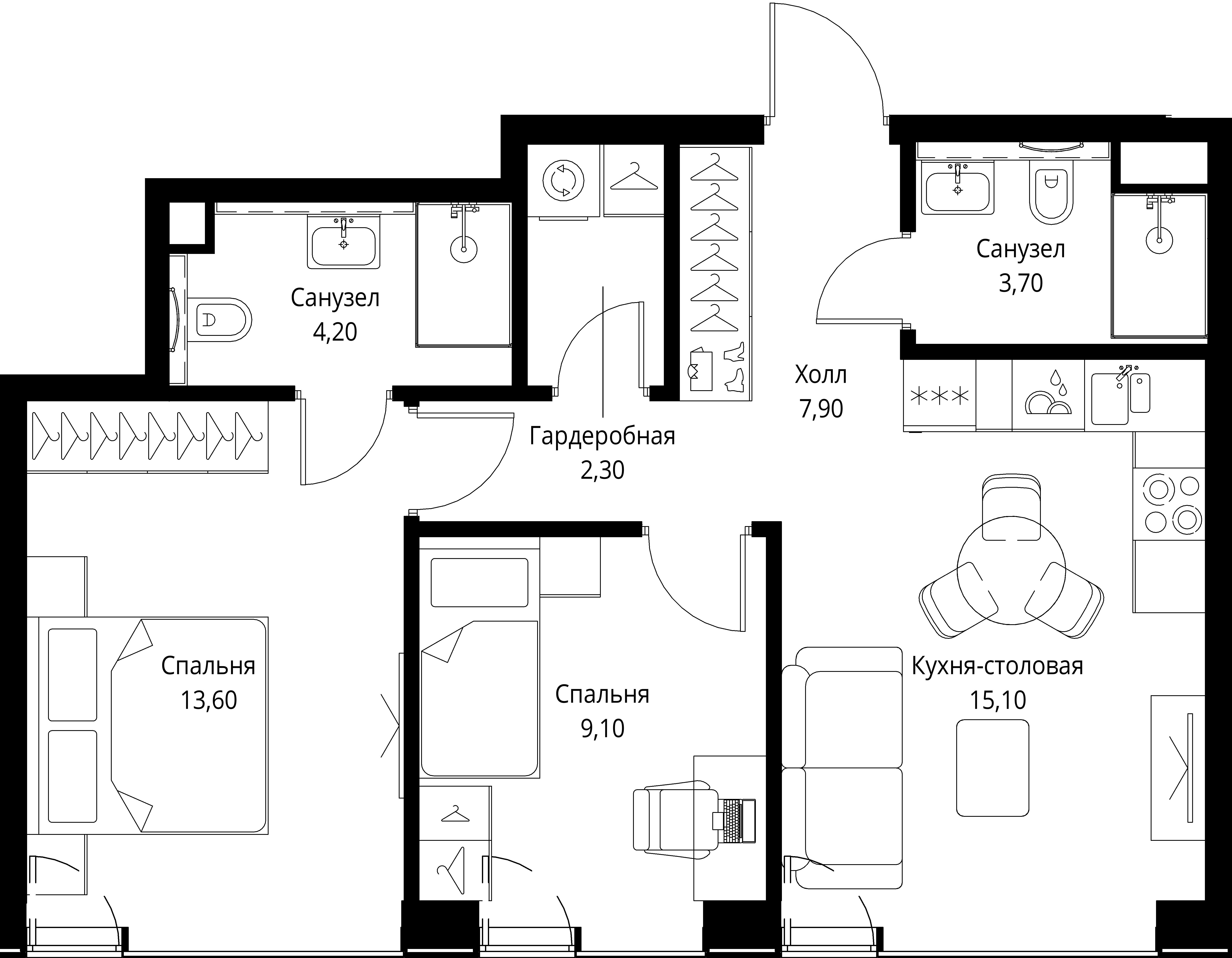 Квартира №418081