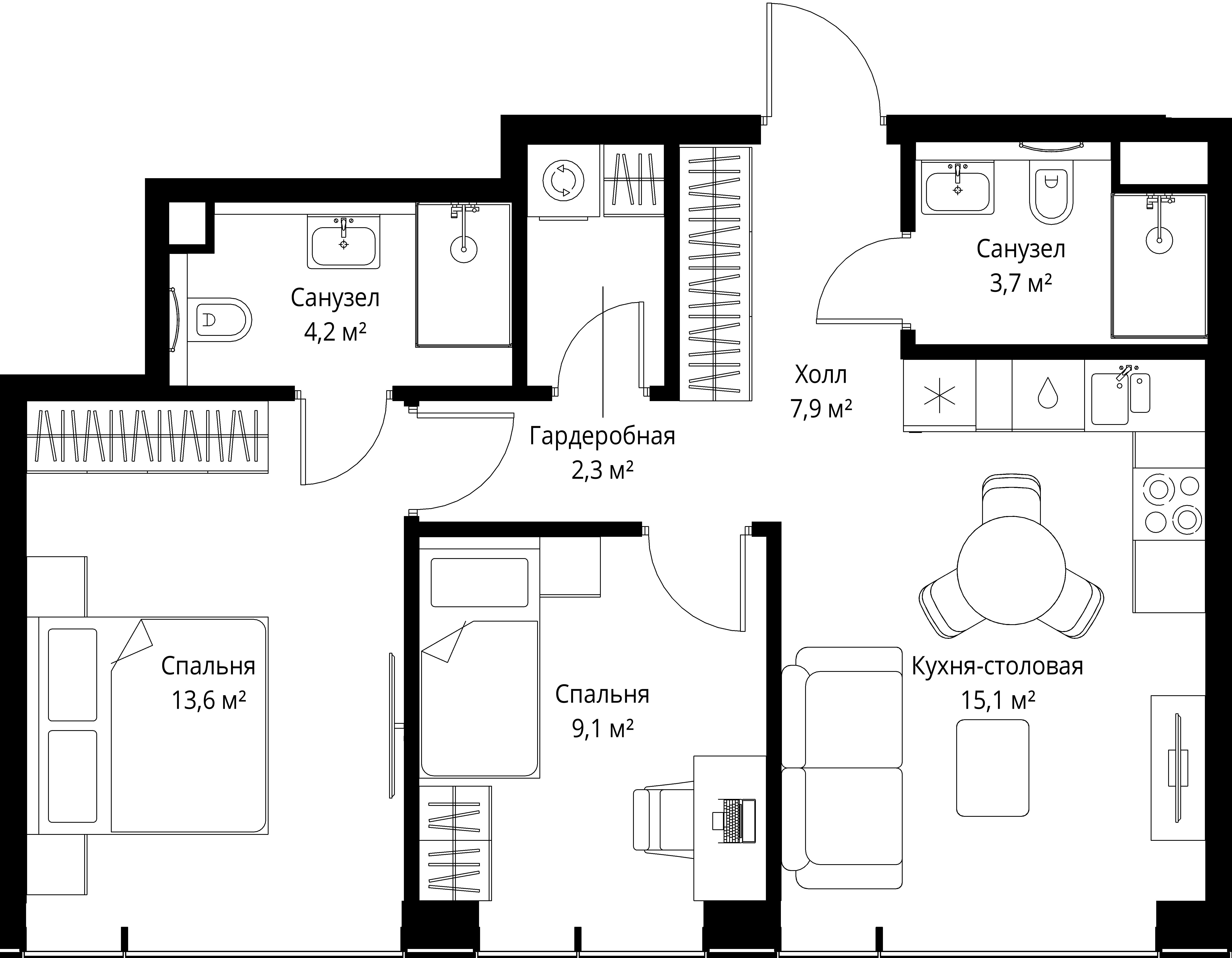 Квартира №422097